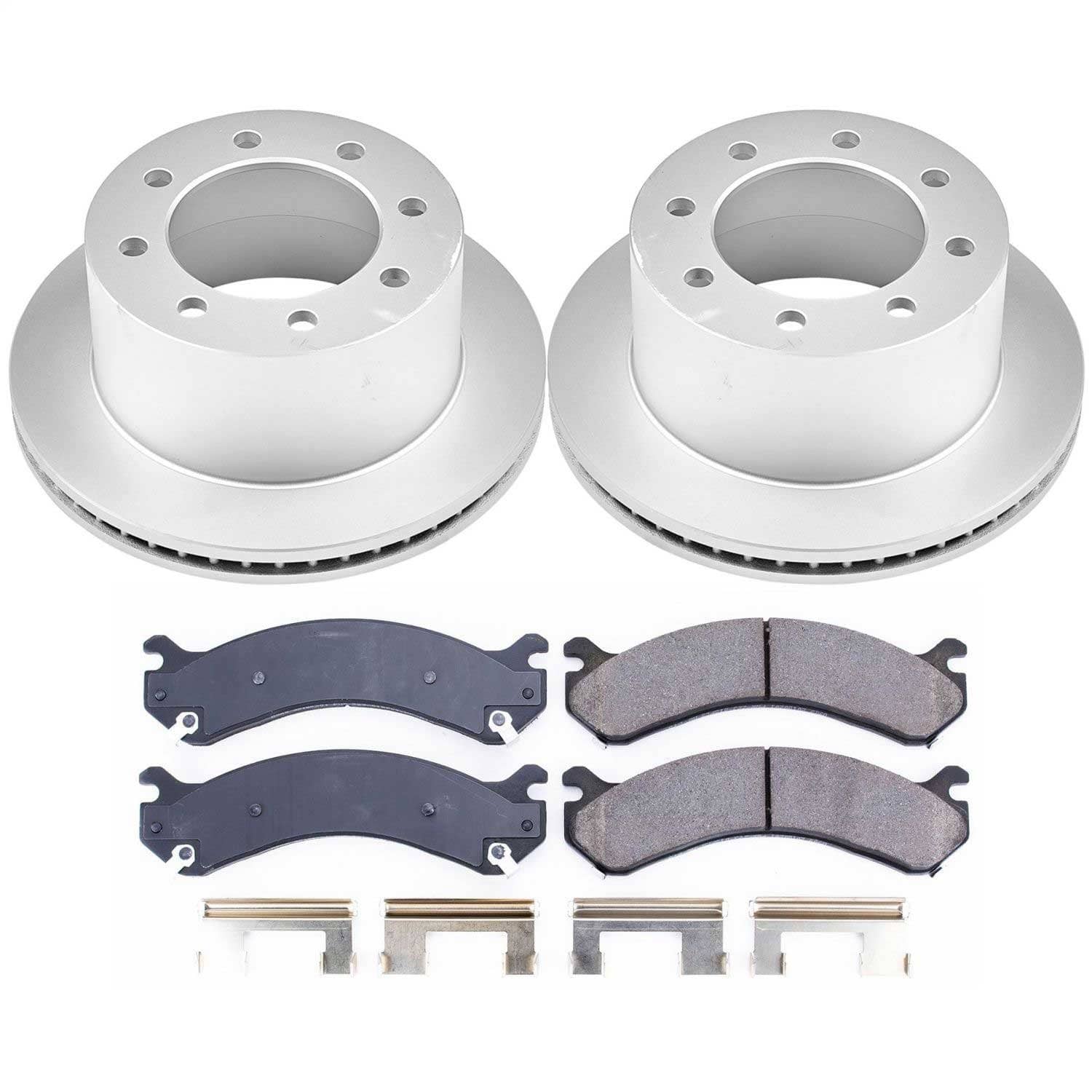 Power Stop - CRK5337 - Rear - Disc Brake Pad and Rotor Kit