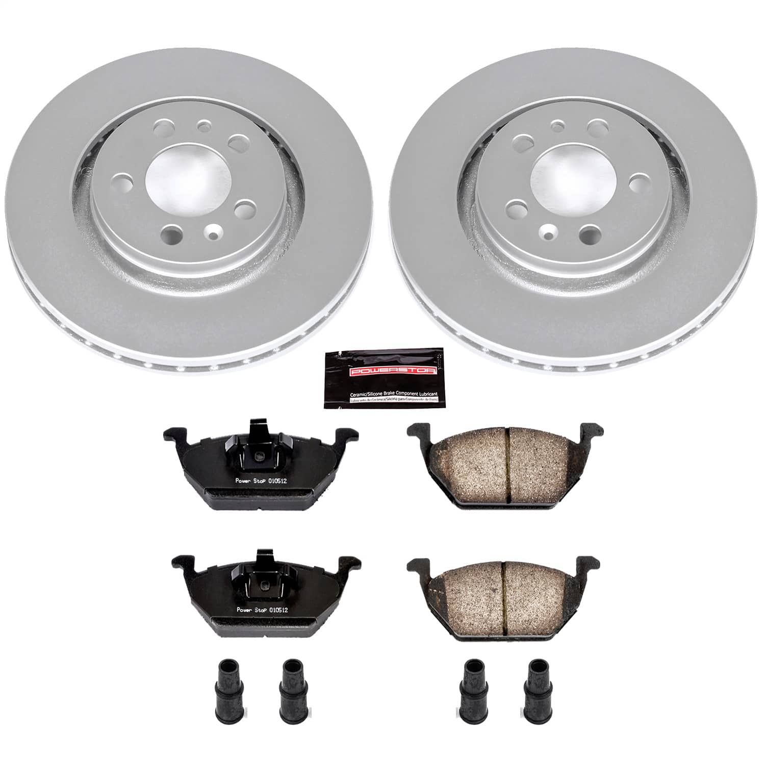 Power Stop - CRK5401 - Front - Disc Brake Pad and Rotor Kit