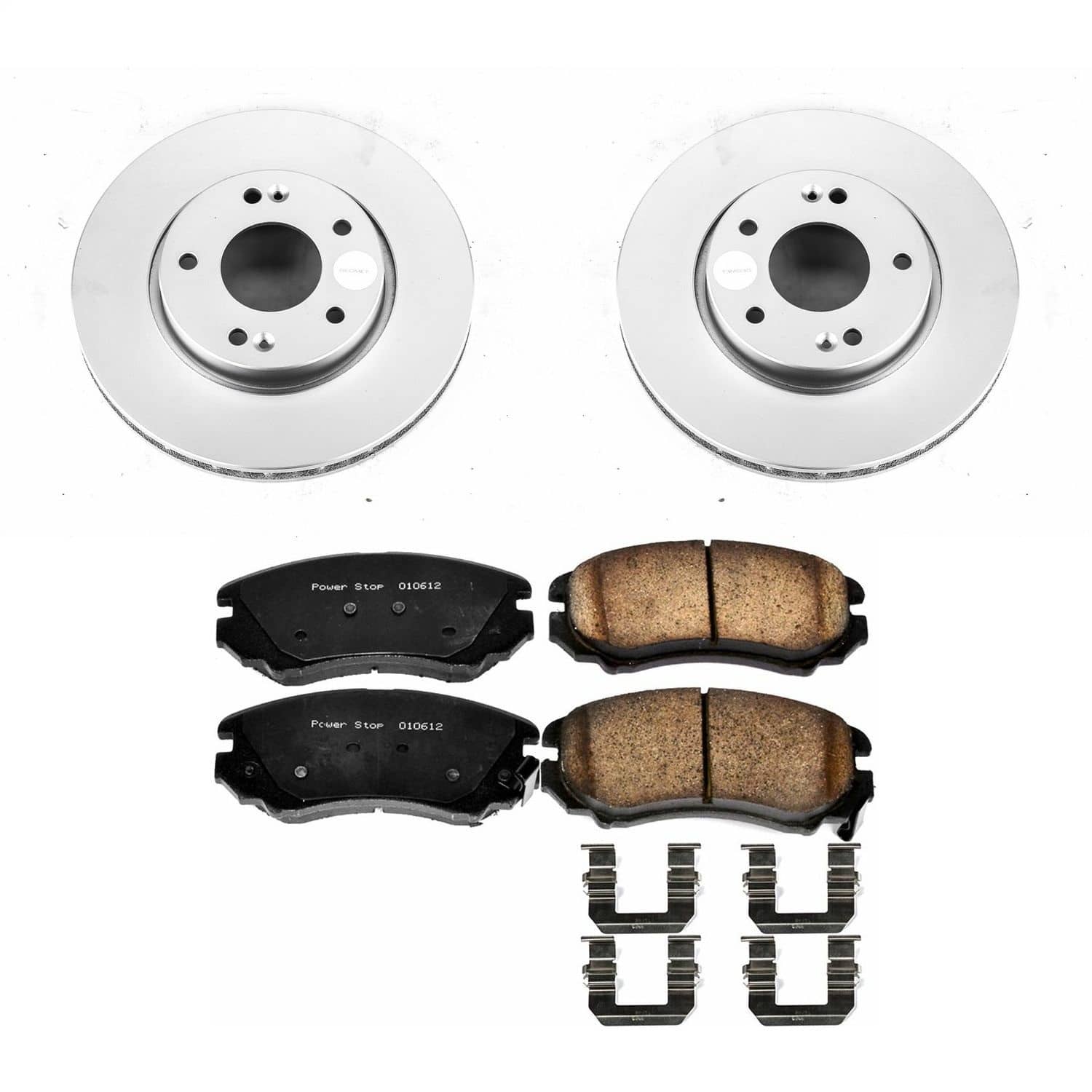 Power Stop - CRK5913 - Front - Disc Brake Pad and Rotor Kit