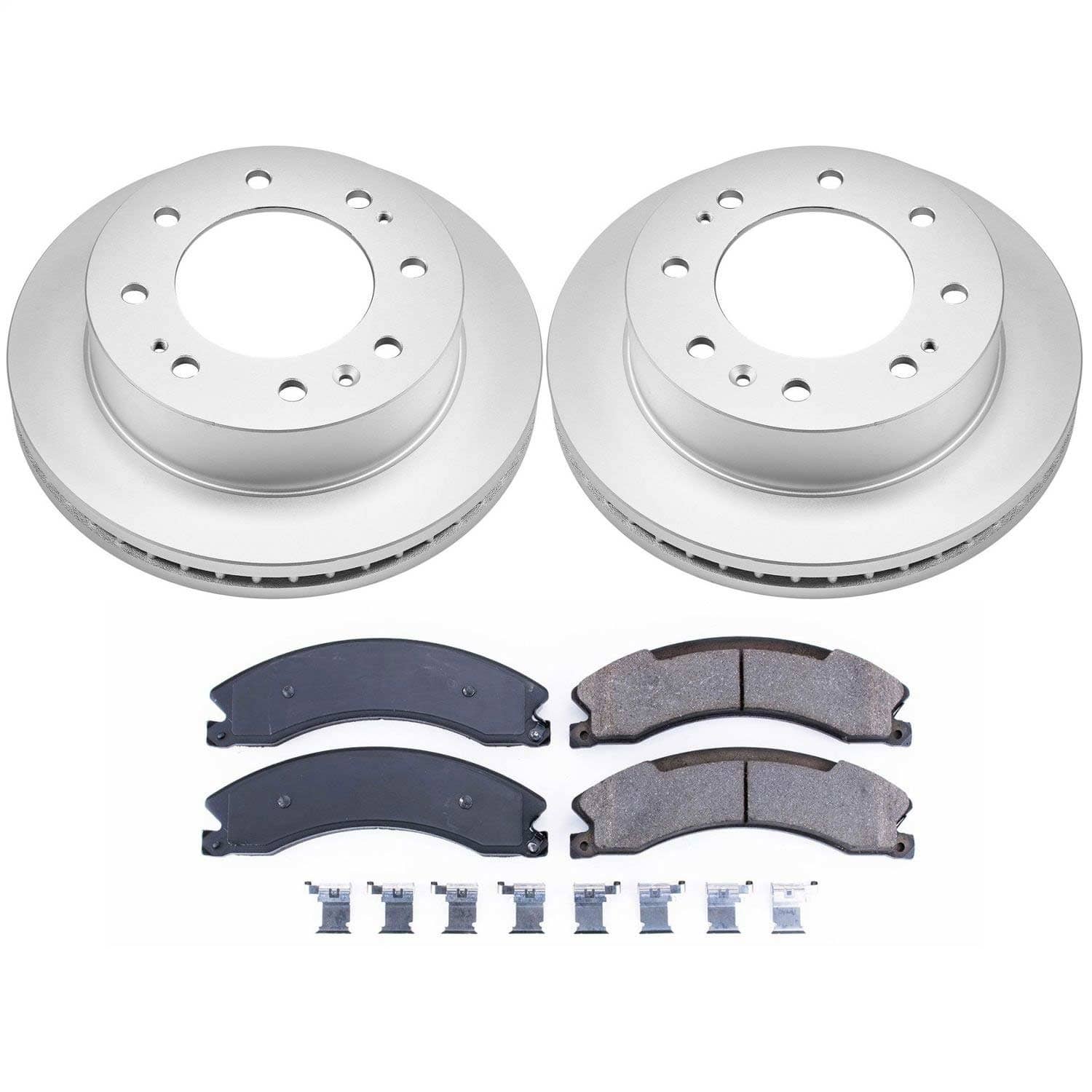 Power Stop - CRK6258 - Front - Disc Brake Pad and Rotor Kit