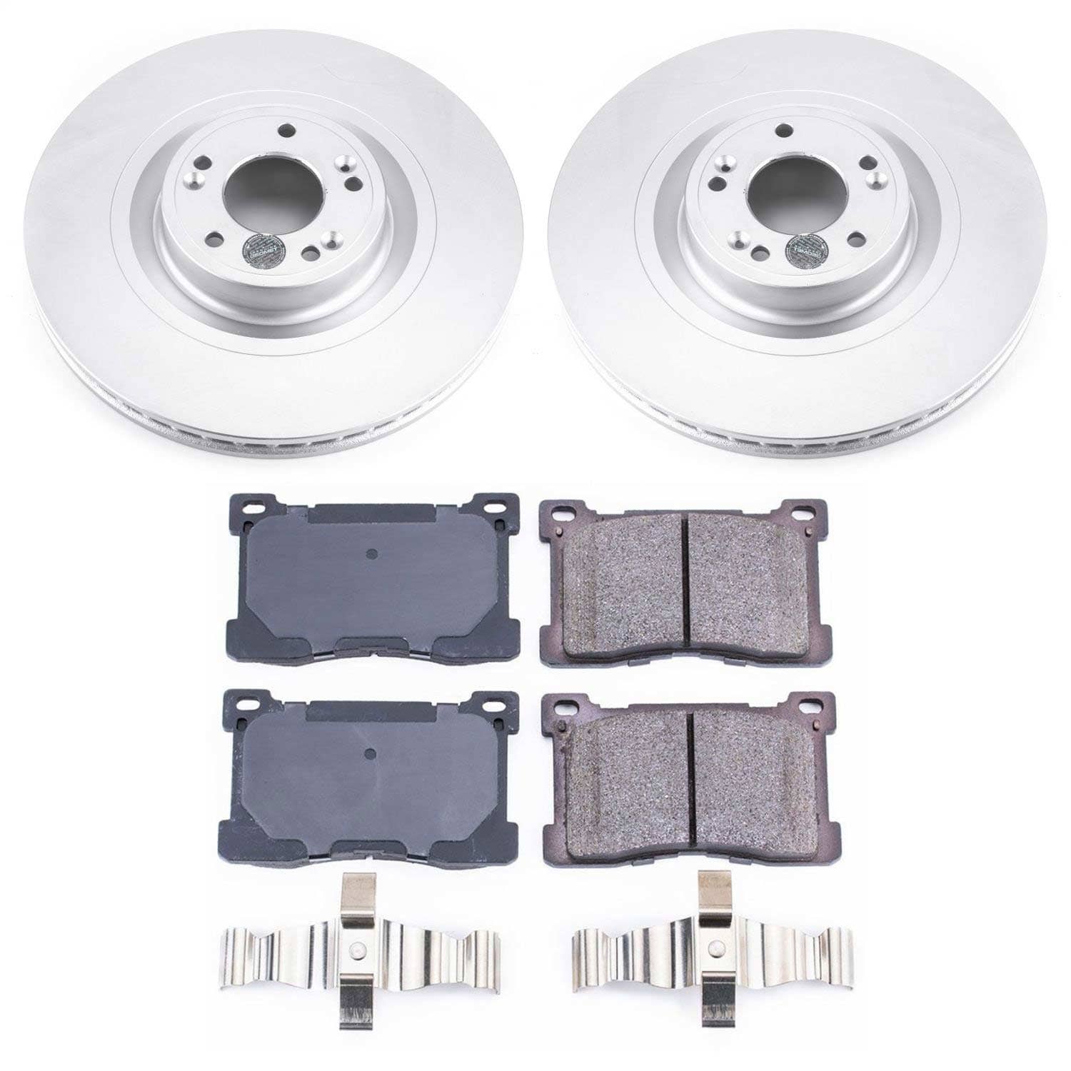 Power Stop - CRK6313 - Front - Disc Brake Pad and Rotor Kit