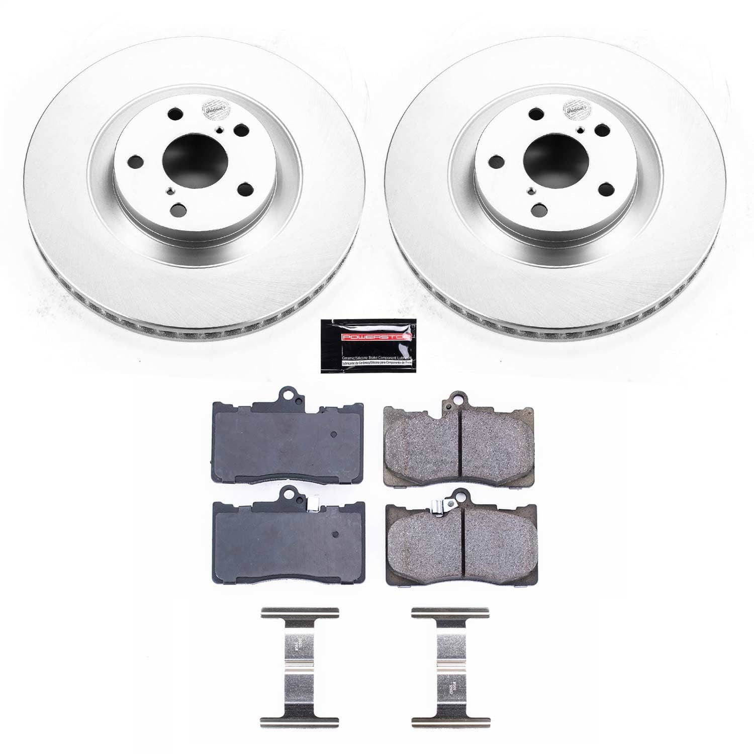 Power Stop - CRK6353 - Front - Disc Brake Pad and Rotor Kit