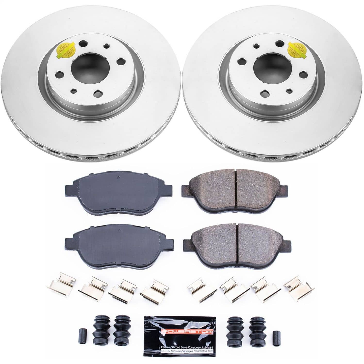 Power Stop - CRK6426 - Front - Disc Brake Pad and Rotor Kit