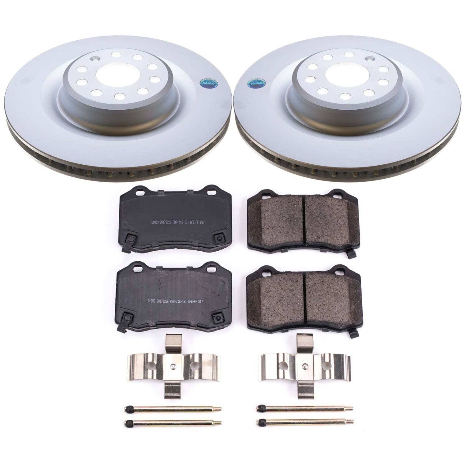 Power Stop - CRK6799 - Rear - Disc Brake Pad and Rotor Kit