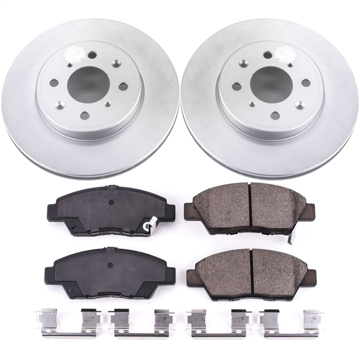 Power Stop - CRK7032 - Front - Disc Brake Pad and Rotor Kit