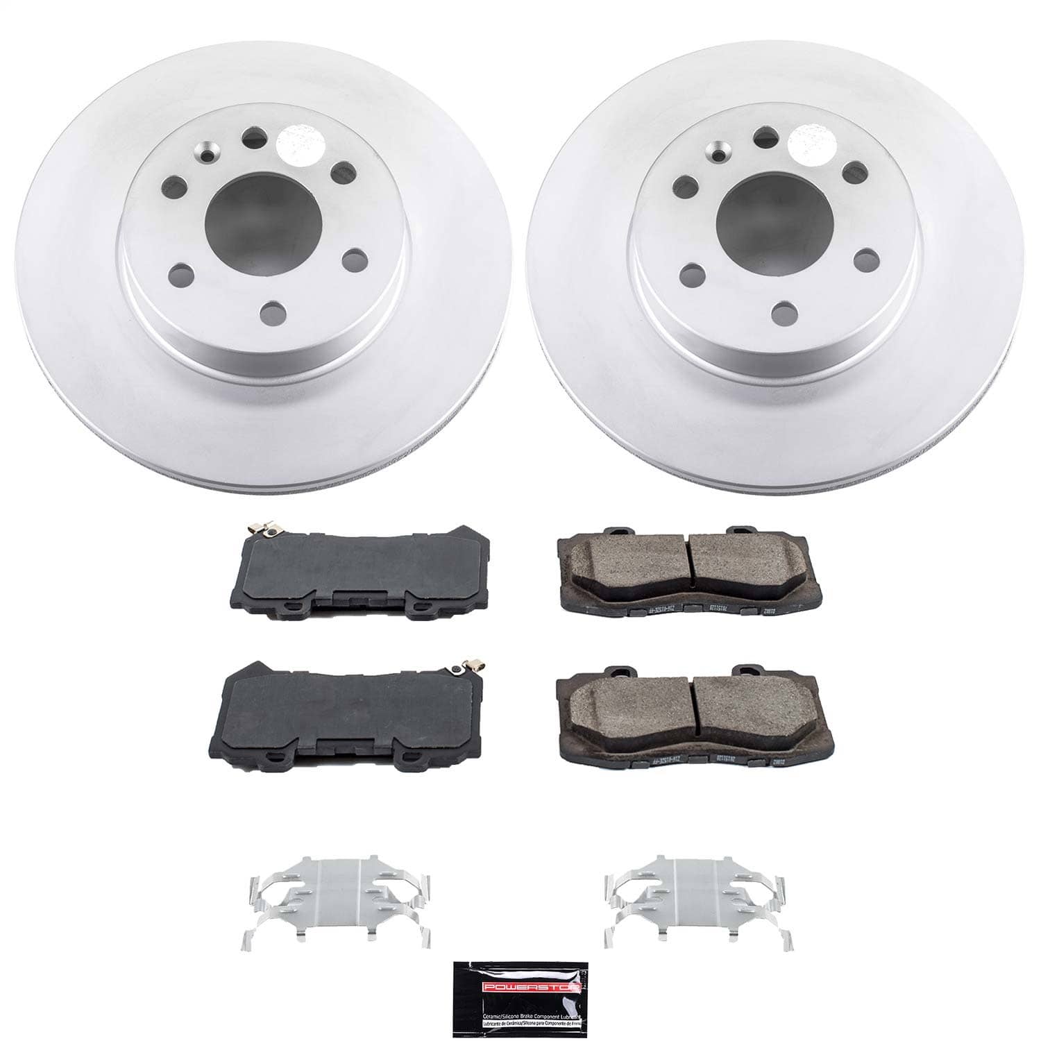 Power Stop - CRK7126 - Front - Disc Brake Pad and Rotor Kit