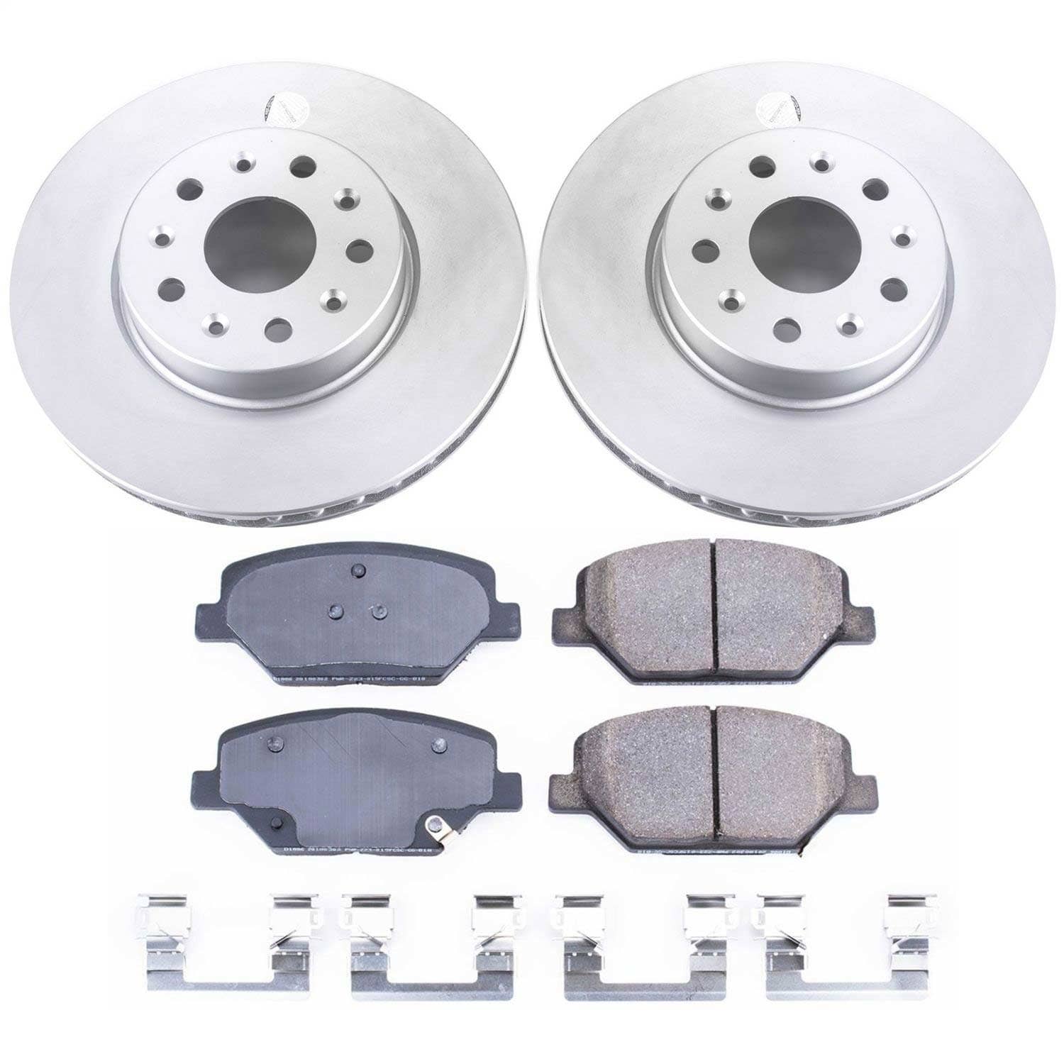 Power Stop - CRK7295 - Front - Disc Brake Pad and Rotor Kit