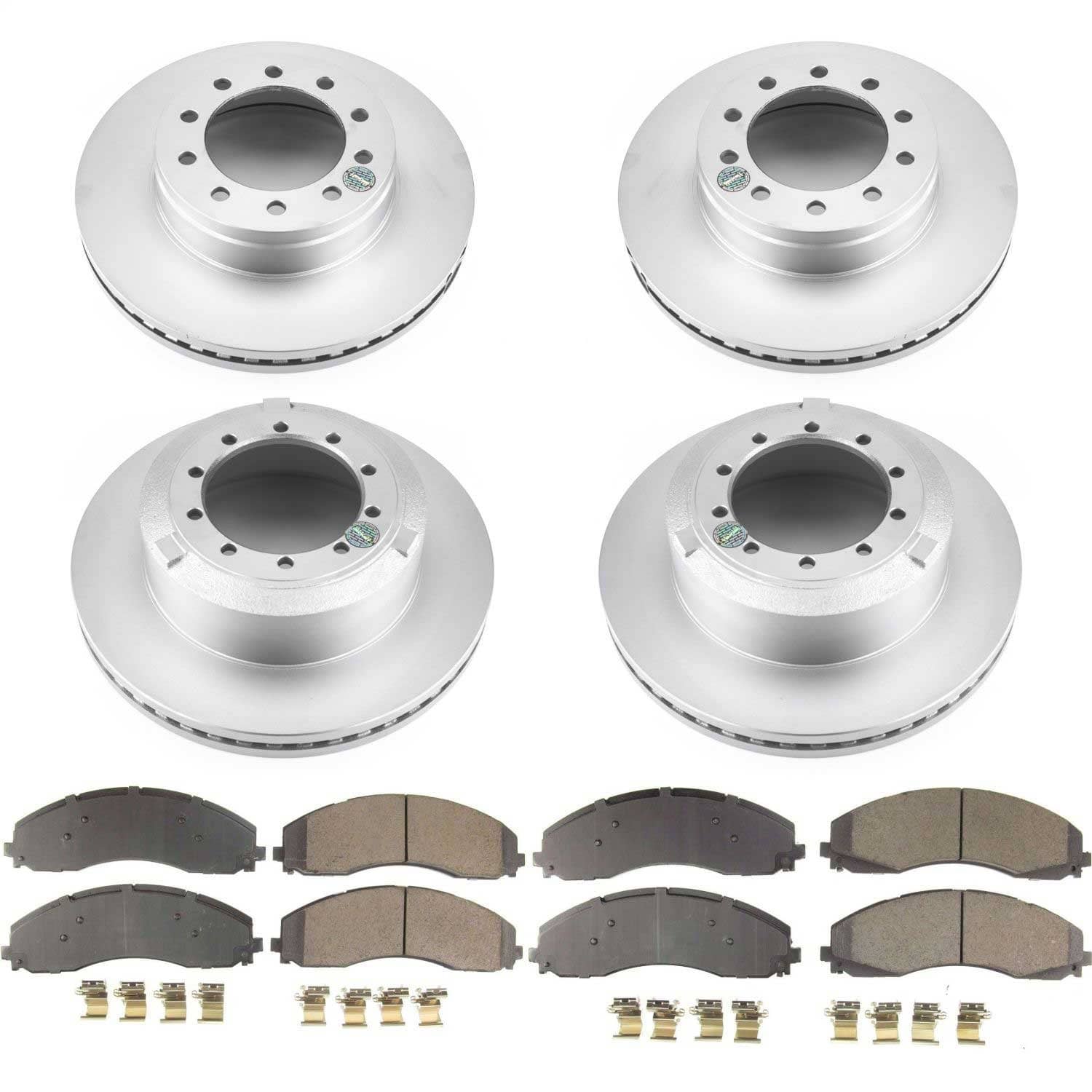 Power Stop - CRK7423 - Front and Rear - Disc Brake Pad and Rotor Kit