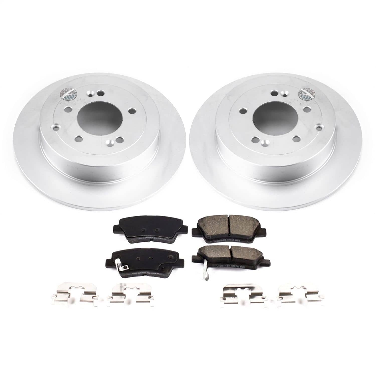 Power Stop - CRK7729 - Rear - Disc Brake Pad and Rotor Kit