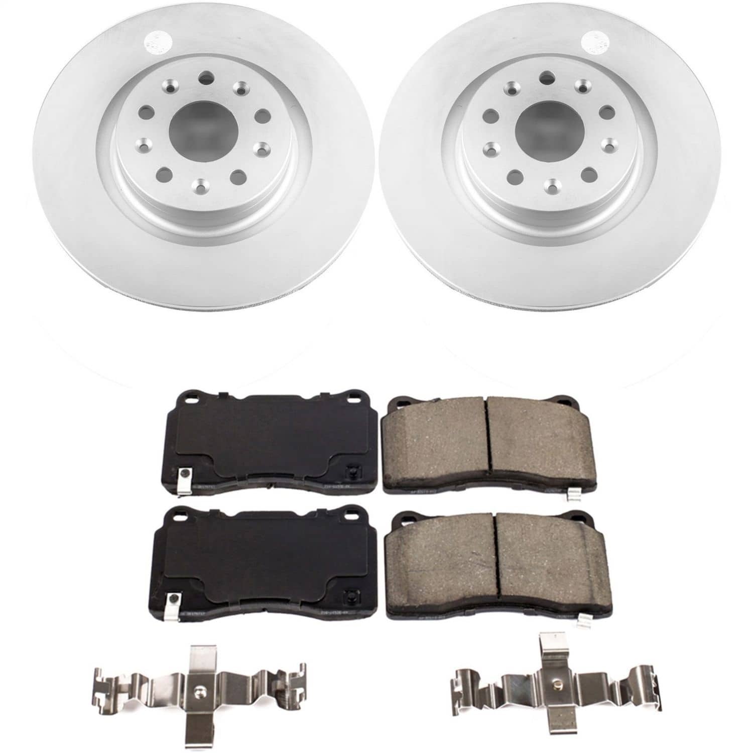 Power Stop - CRK7777 - Front - Disc Brake Pad and Rotor Kit