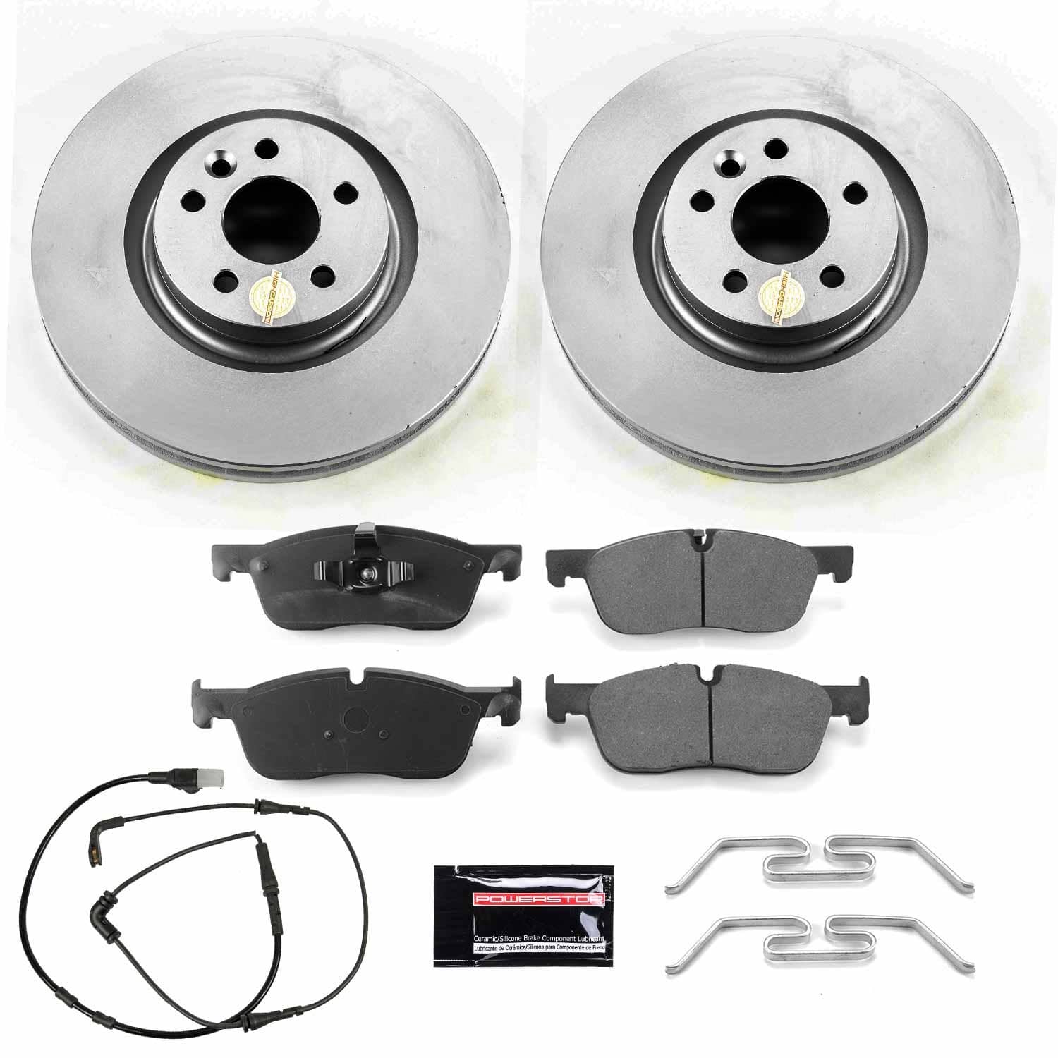 Power Stop - CRK7991 - Front - Disc Brake Pad and Rotor Kit