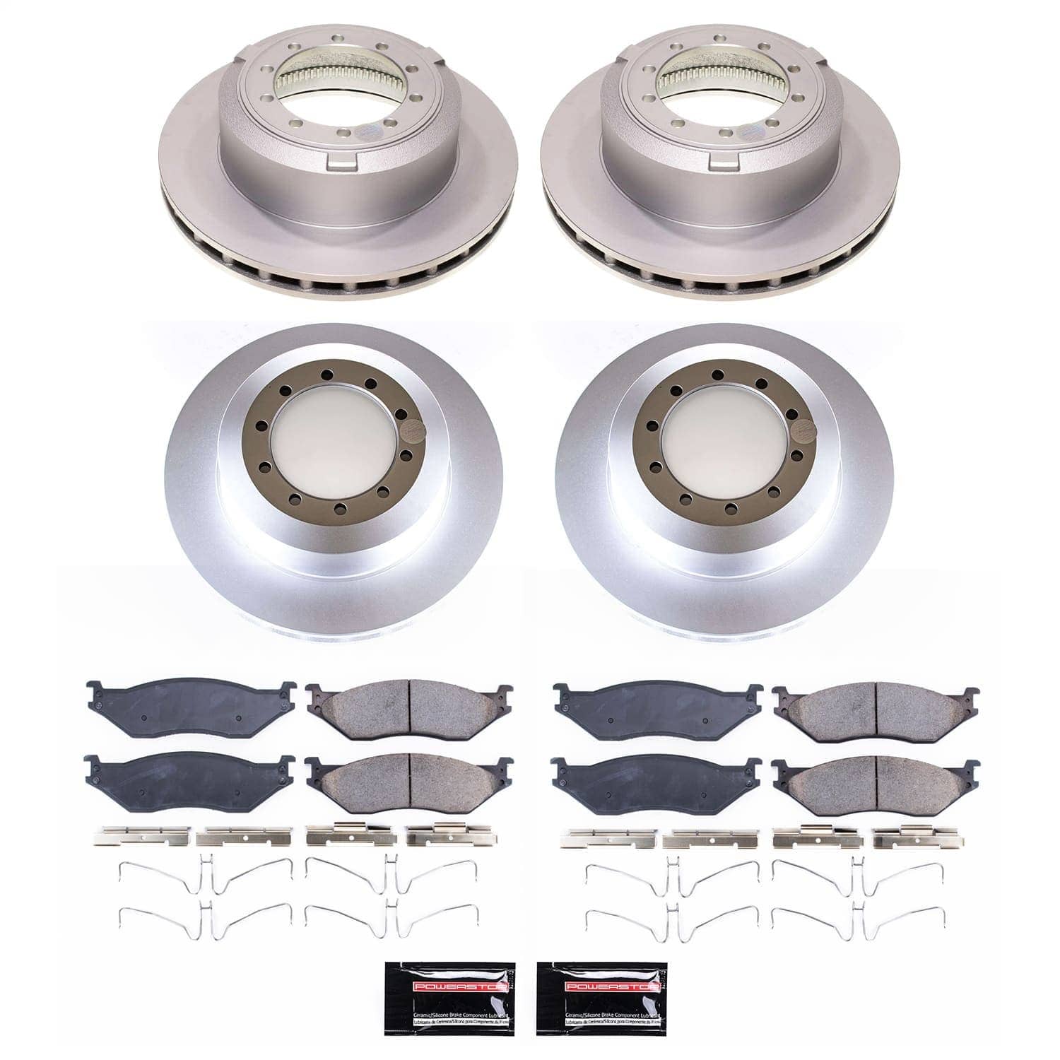 Power Stop - CRK8178 - Front and Rear - Disc Brake Pad and Rotor Kit