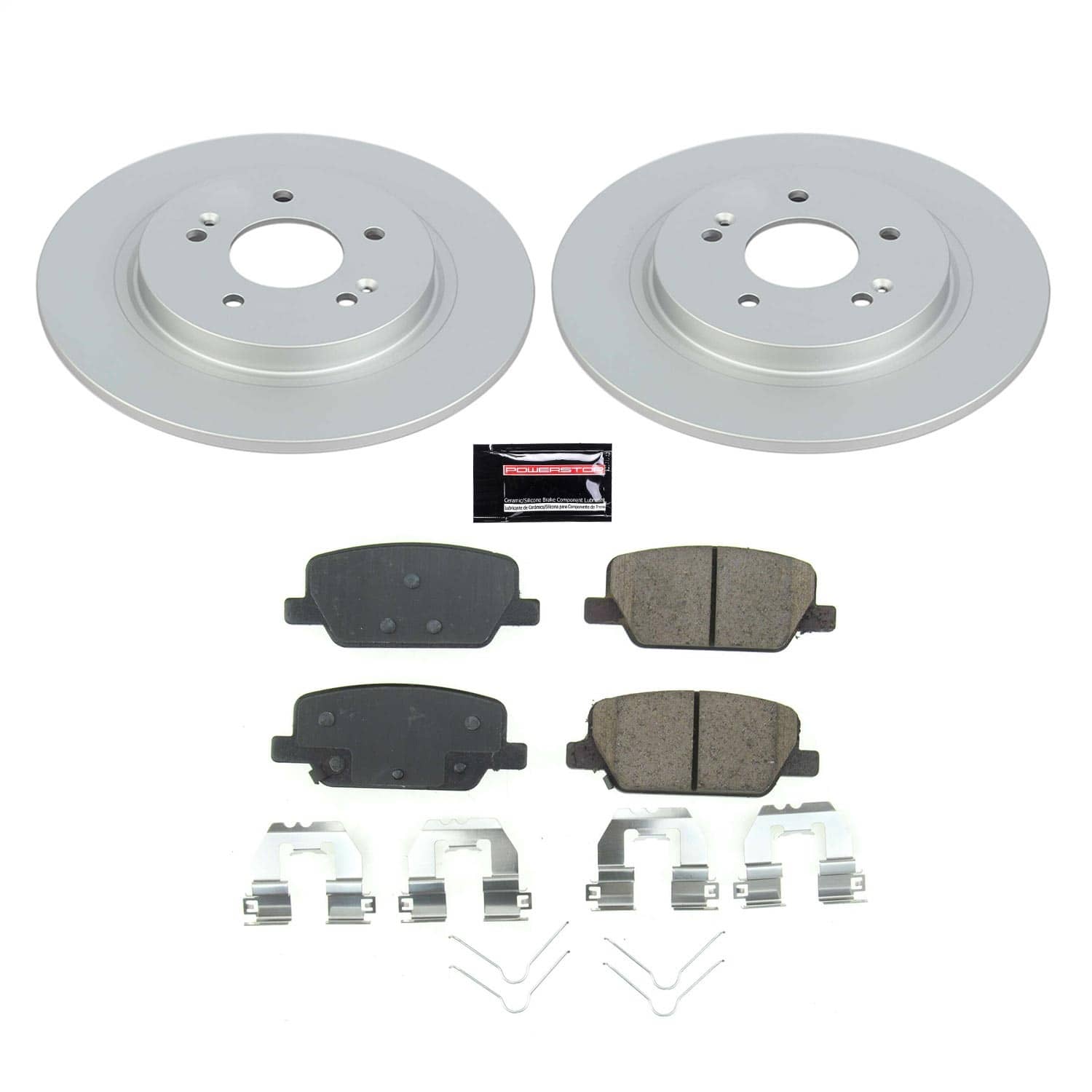 Power Stop - CRK8310 - Rear - Disc Brake Pad and Rotor Kit