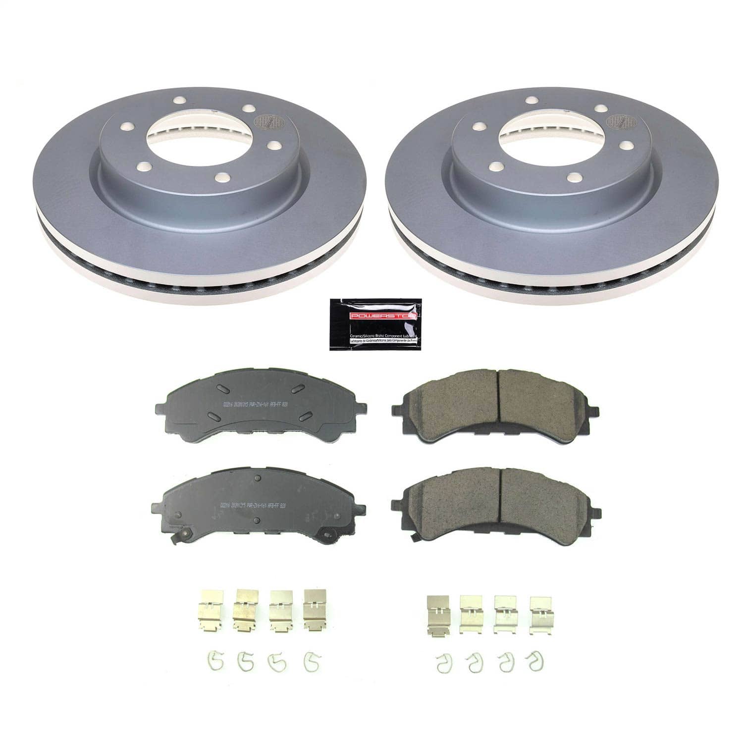 Power Stop - CRK8413 - Front - Disc Brake Pad and Rotor Kit