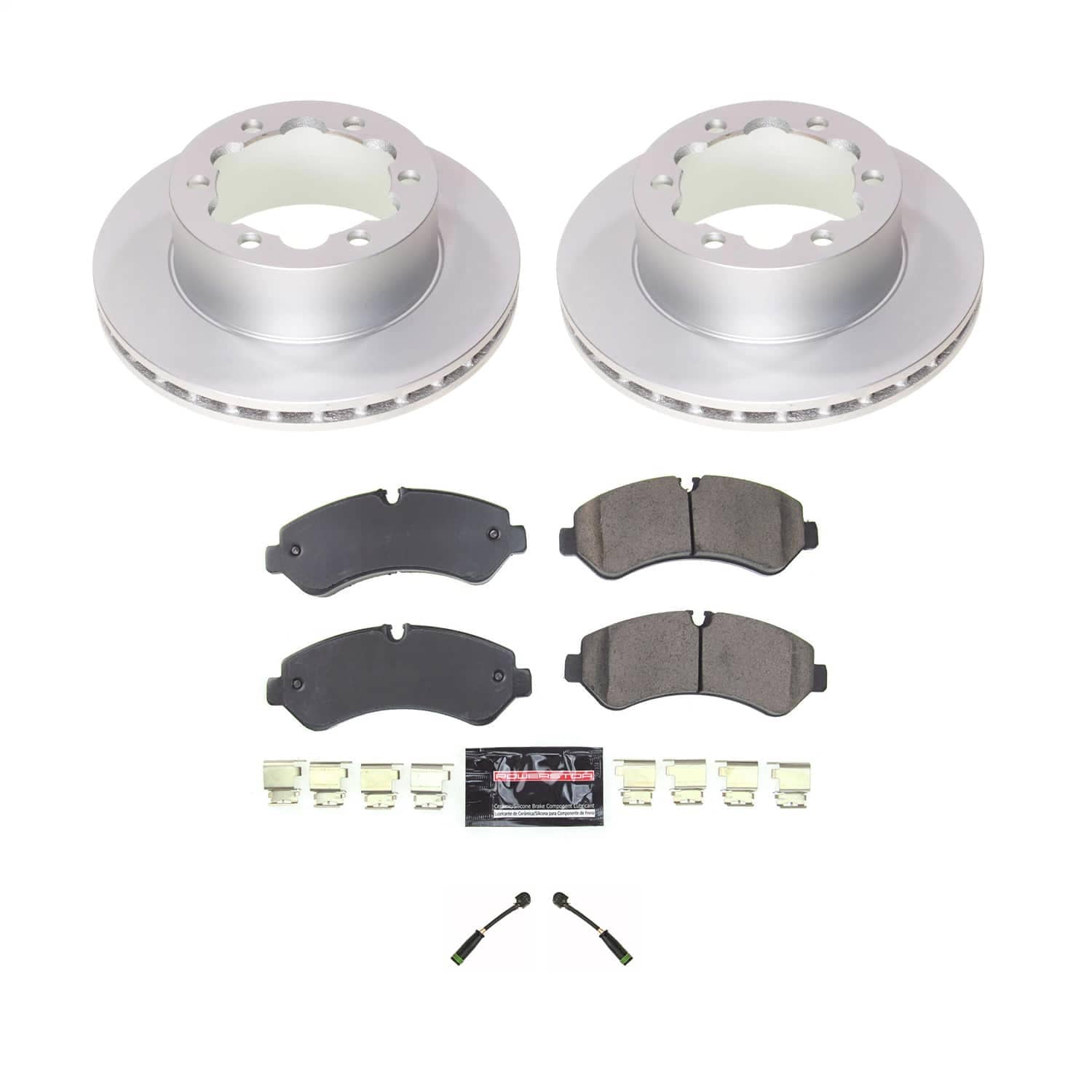 Power Stop - CRK8450 - Front and Rear - Disc Brake Pad and Rotor Kit