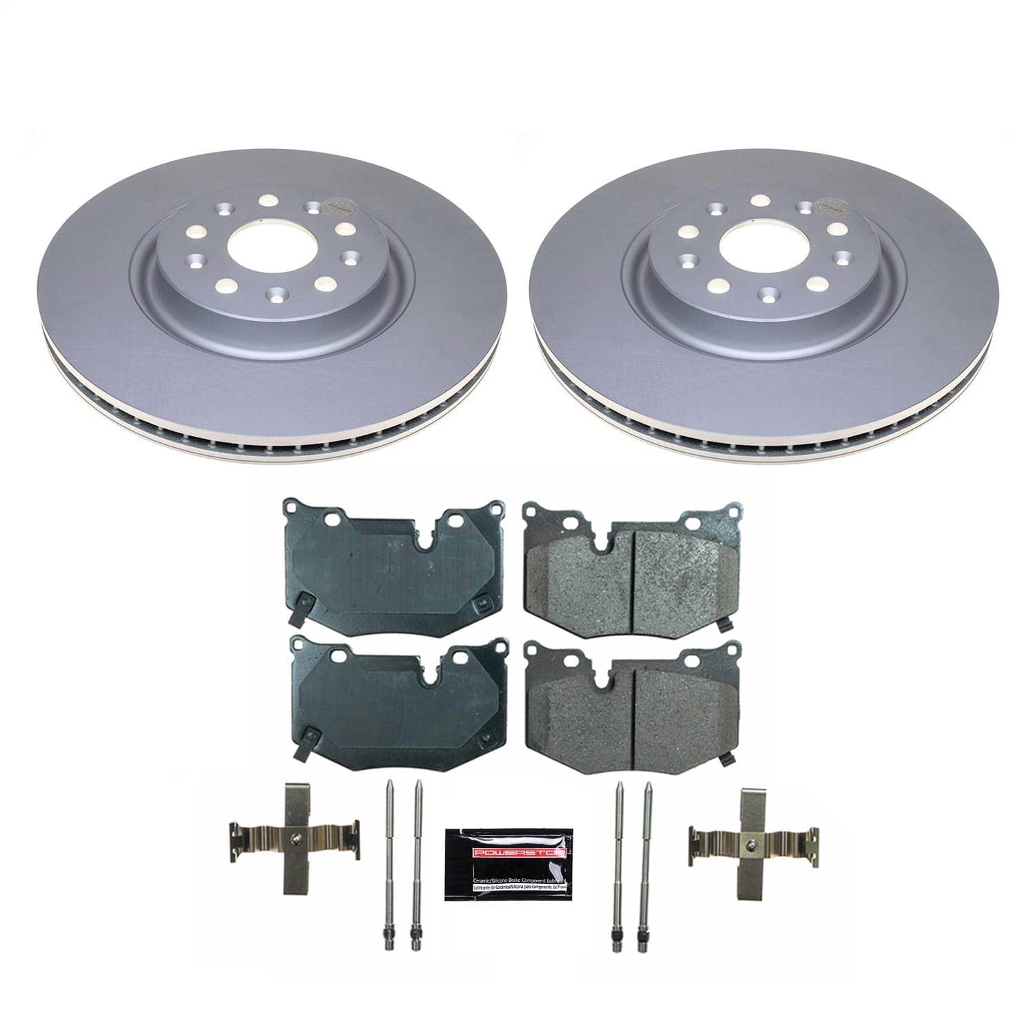 Power Stop - CRK8531 - Rear - Disc Brake Pad and Rotor Kit