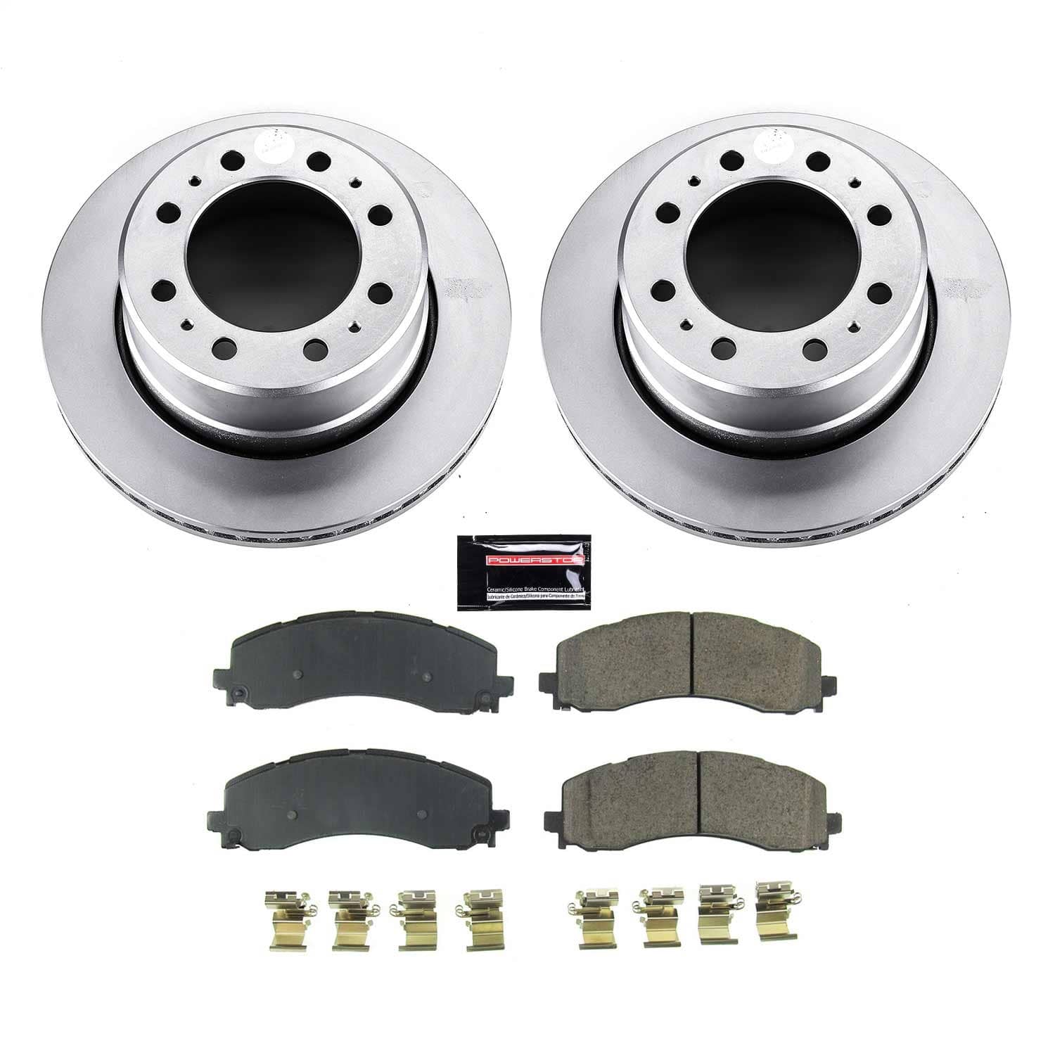 Power Stop - CRK8637 - Rear - Disc Brake Pad and Rotor Kit
