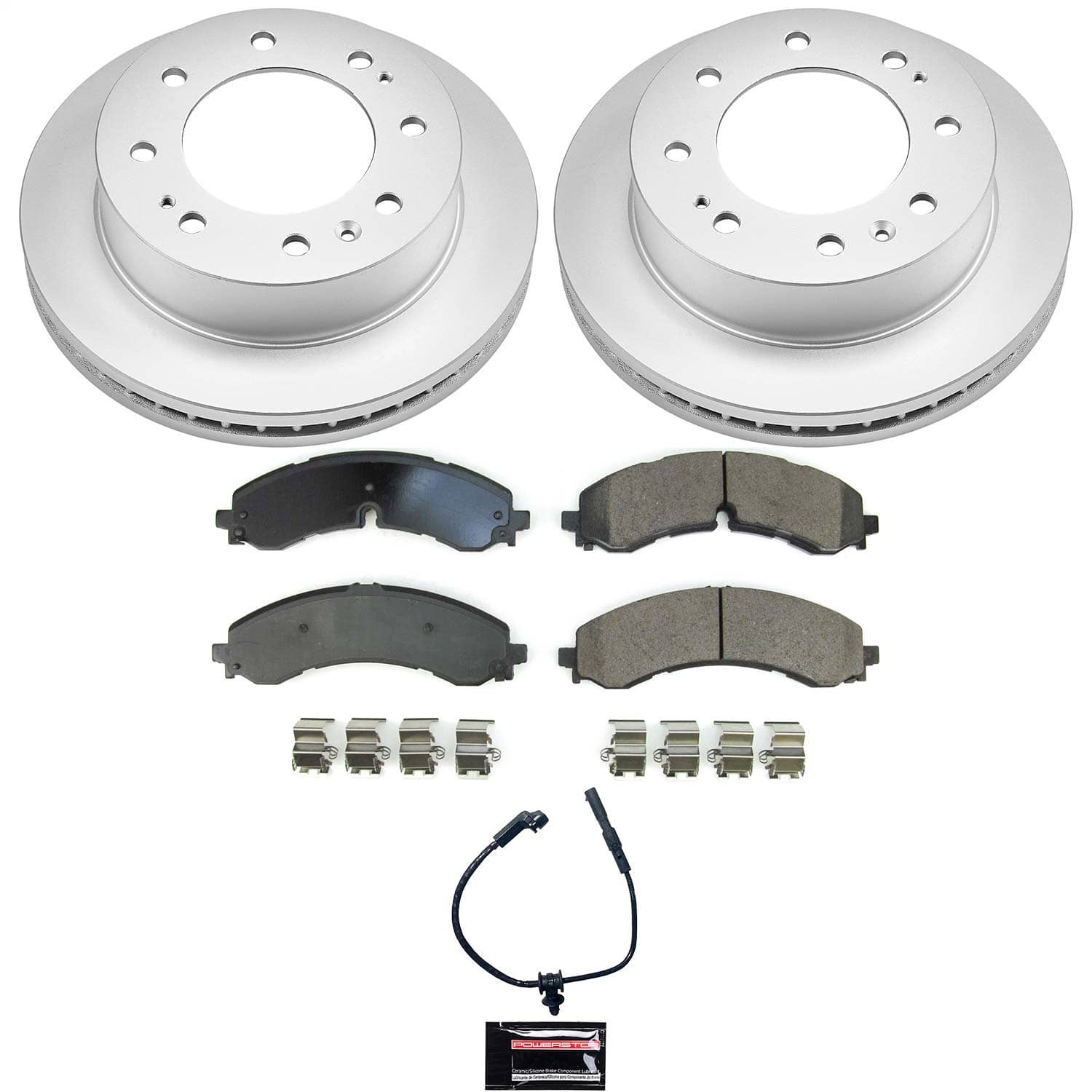 Power Stop - CRK8670 - Front - Disc Brake Pad and Rotor Kit