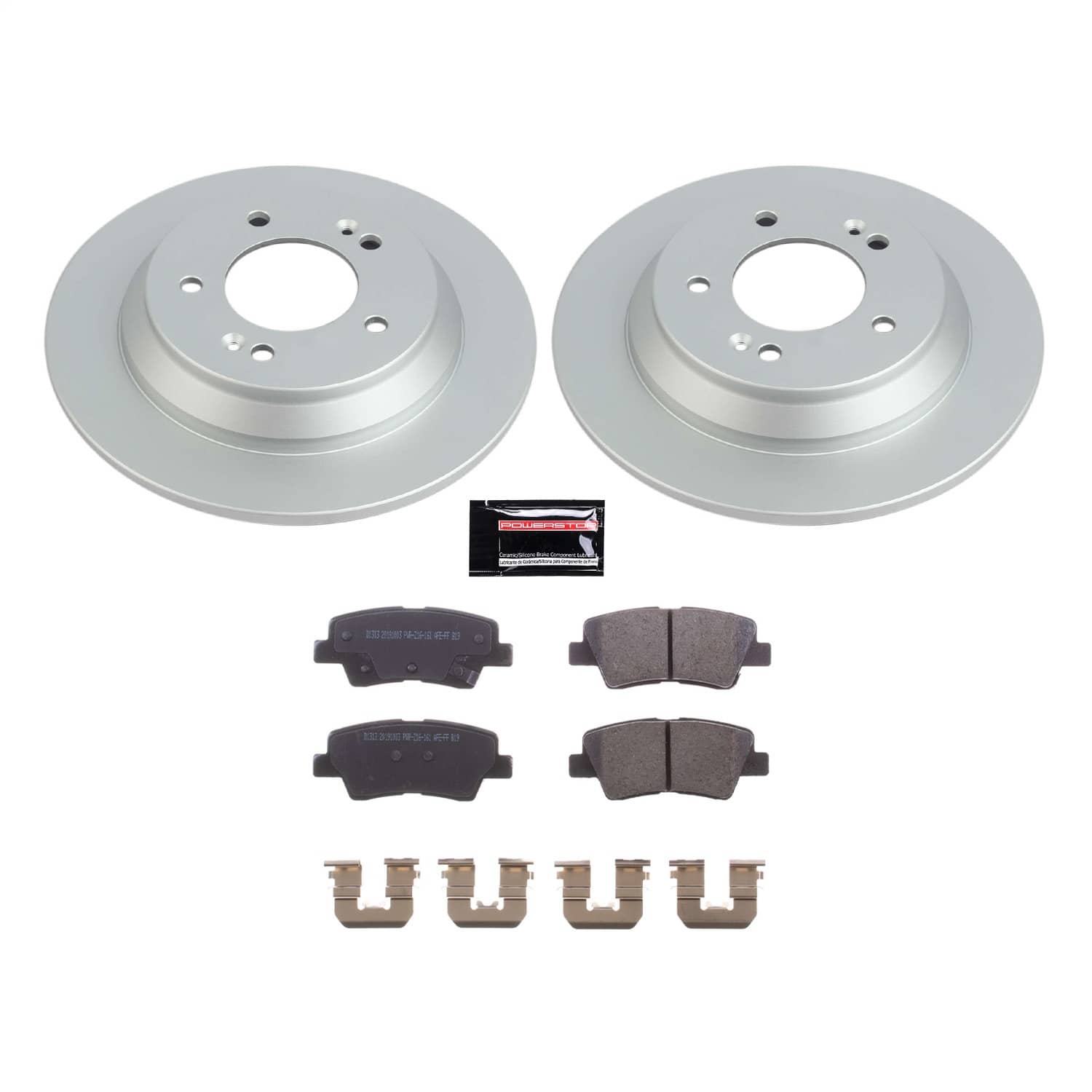 Power Stop - CRK8923 - Rear - Disc Brake Pad and Rotor Kit