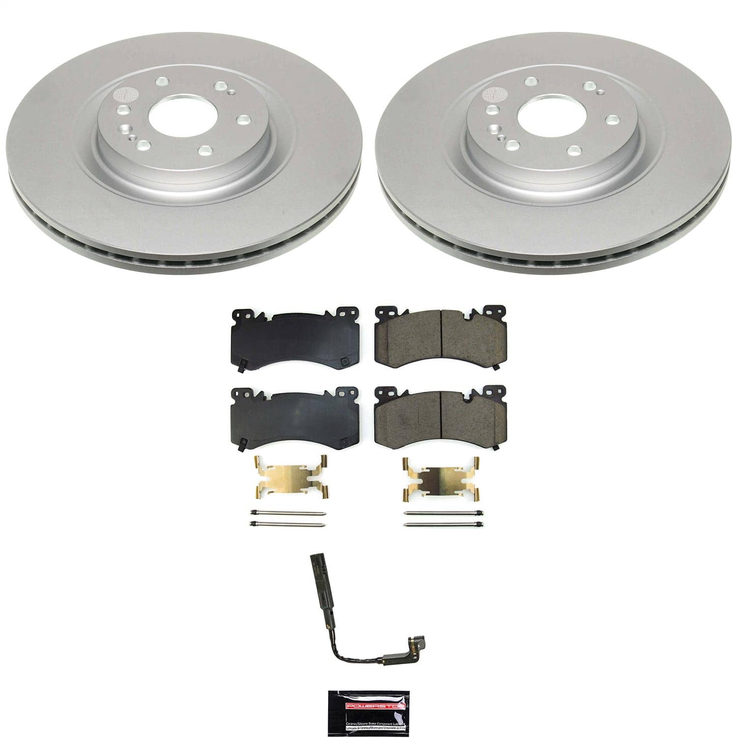 Power Stop - CRK8924 - Front - Disc Brake Pad and Rotor Kit