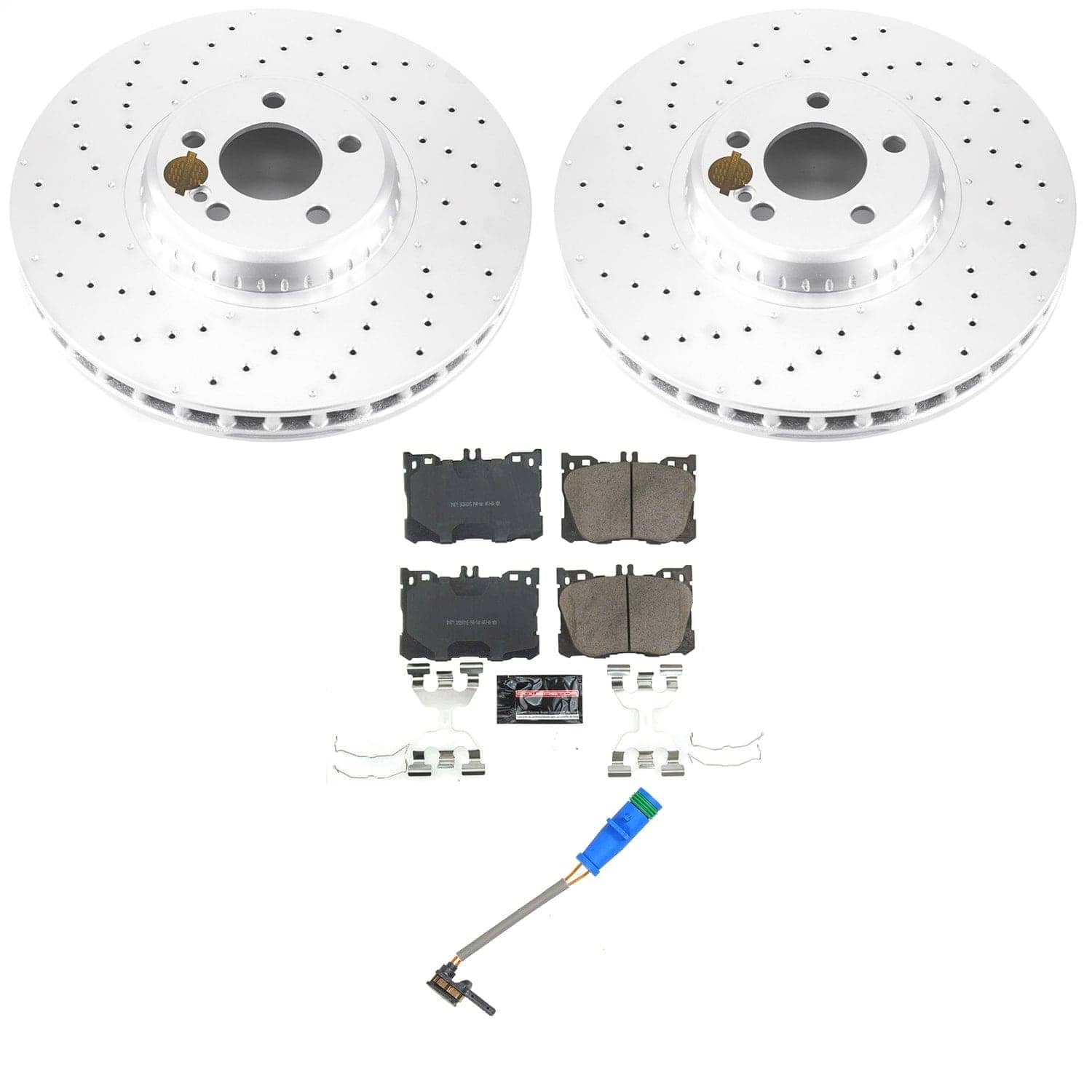 Power Stop - CRK9260 - Front - Disc Brake Pad and Rotor Kit