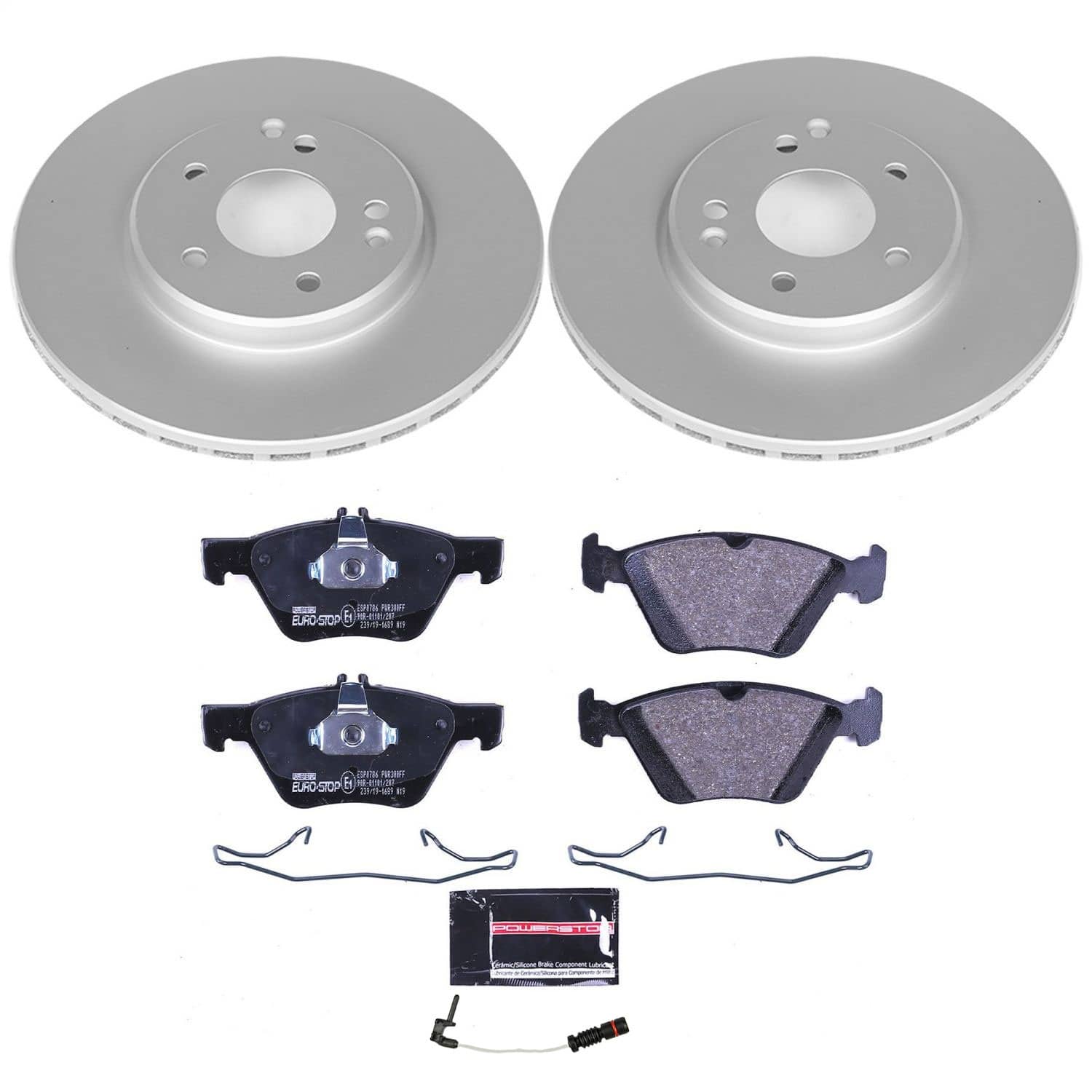 Power Stop - ESK2926 - Front - Disc Brake Pad and Rotor Kit