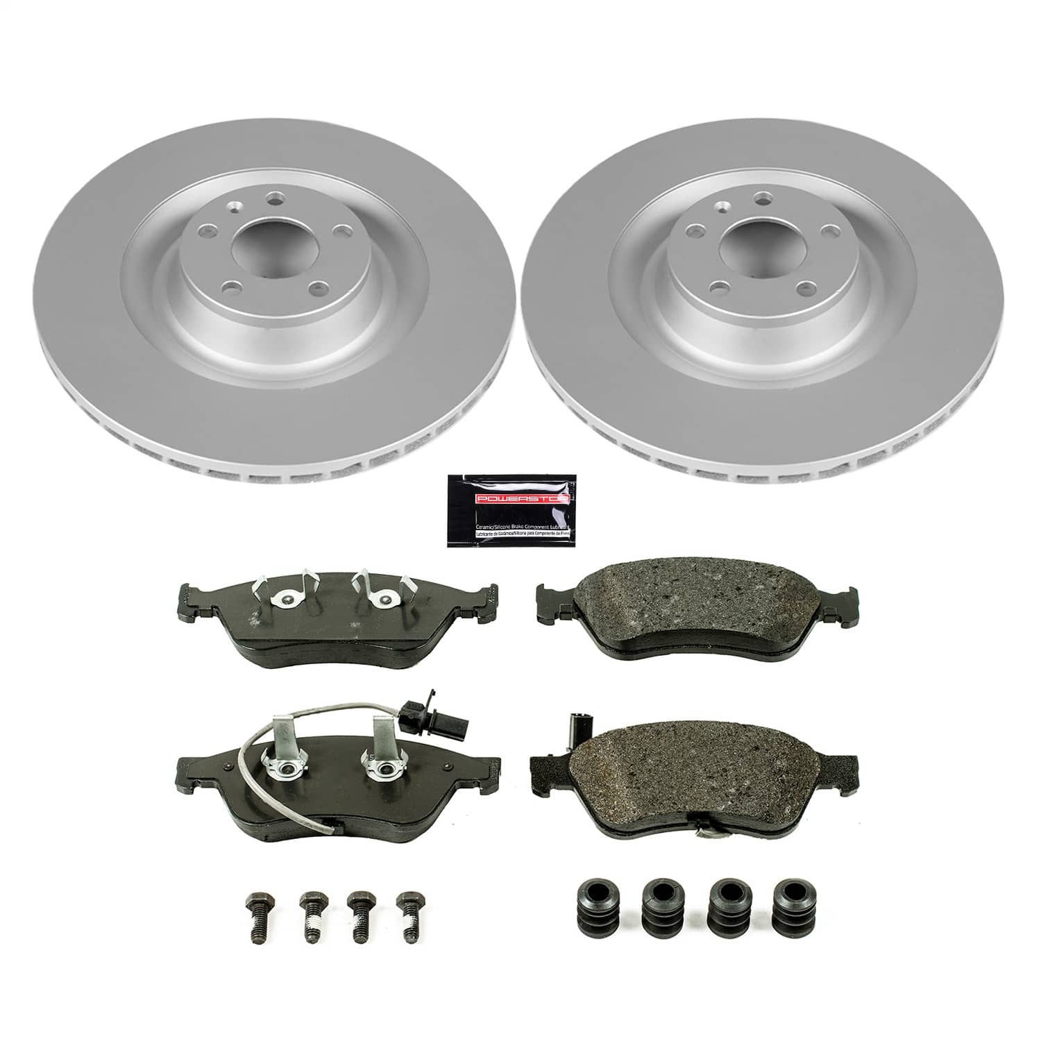 Power Stop - ESK4571 - Front - Disc Brake Pad and Rotor Kit