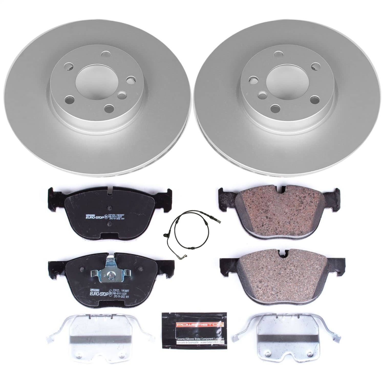 Power Stop - ESK4693 - Front - Disc Brake Pad and Rotor Kit