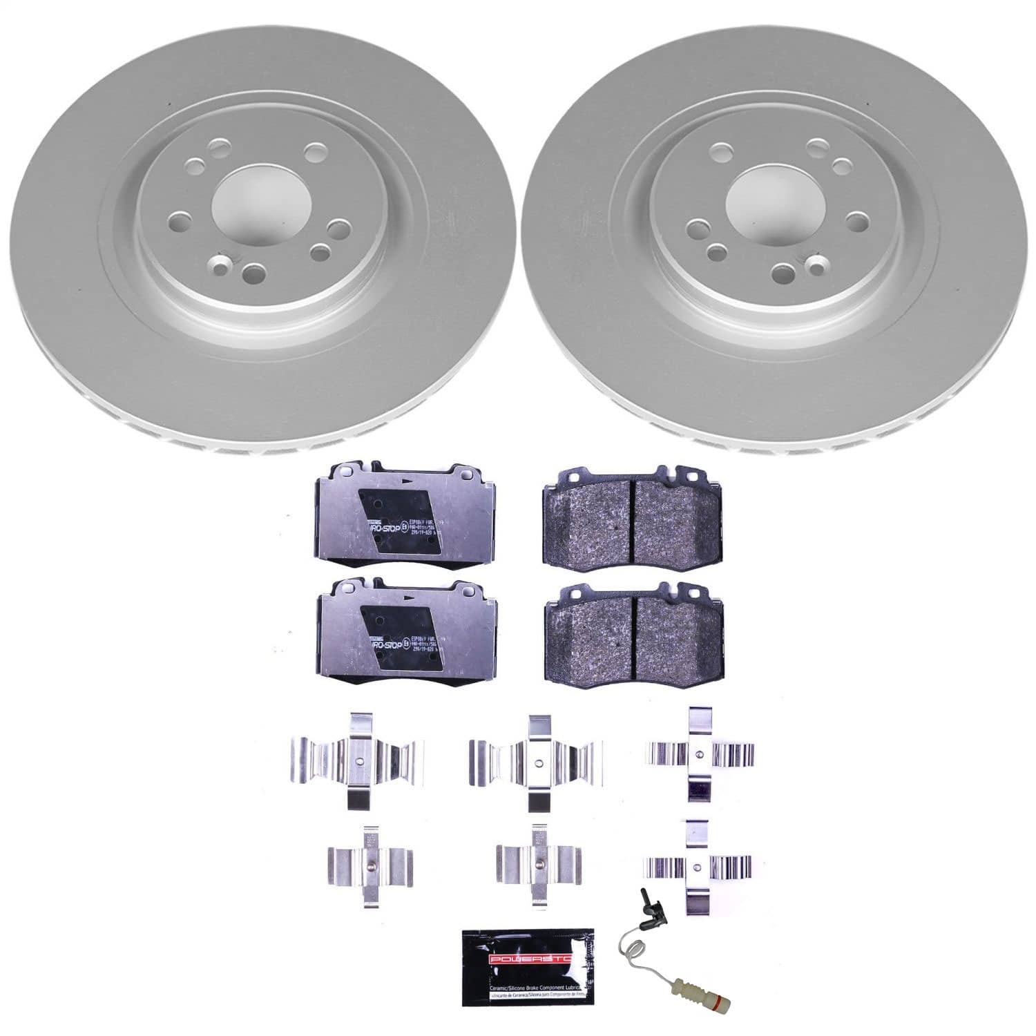 Power Stop - ESK5236 - Front - Disc Brake Pad and Rotor Kit