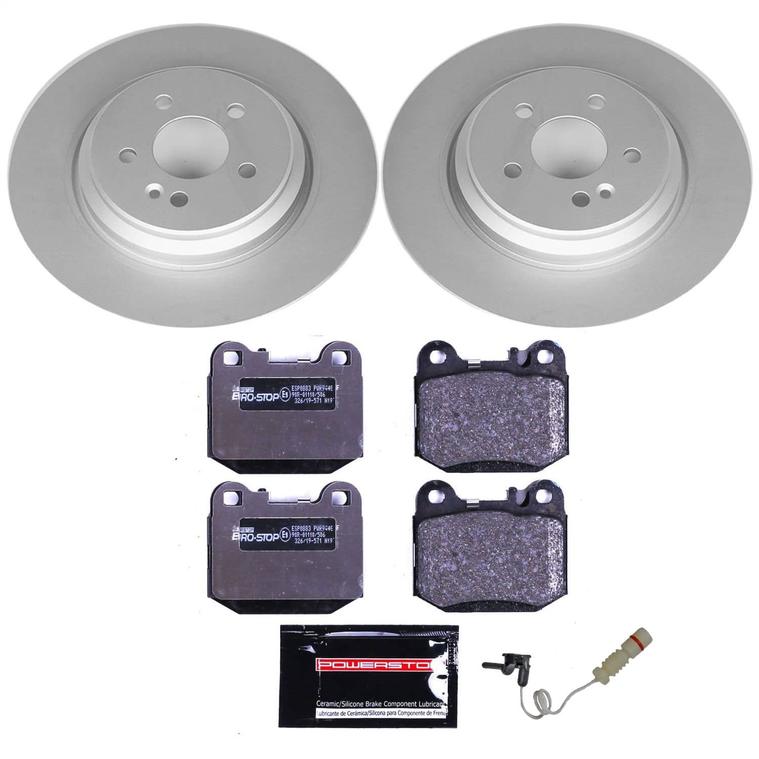 Power Stop - ESK5261 - Rear - Disc Brake Pad and Rotor Kit