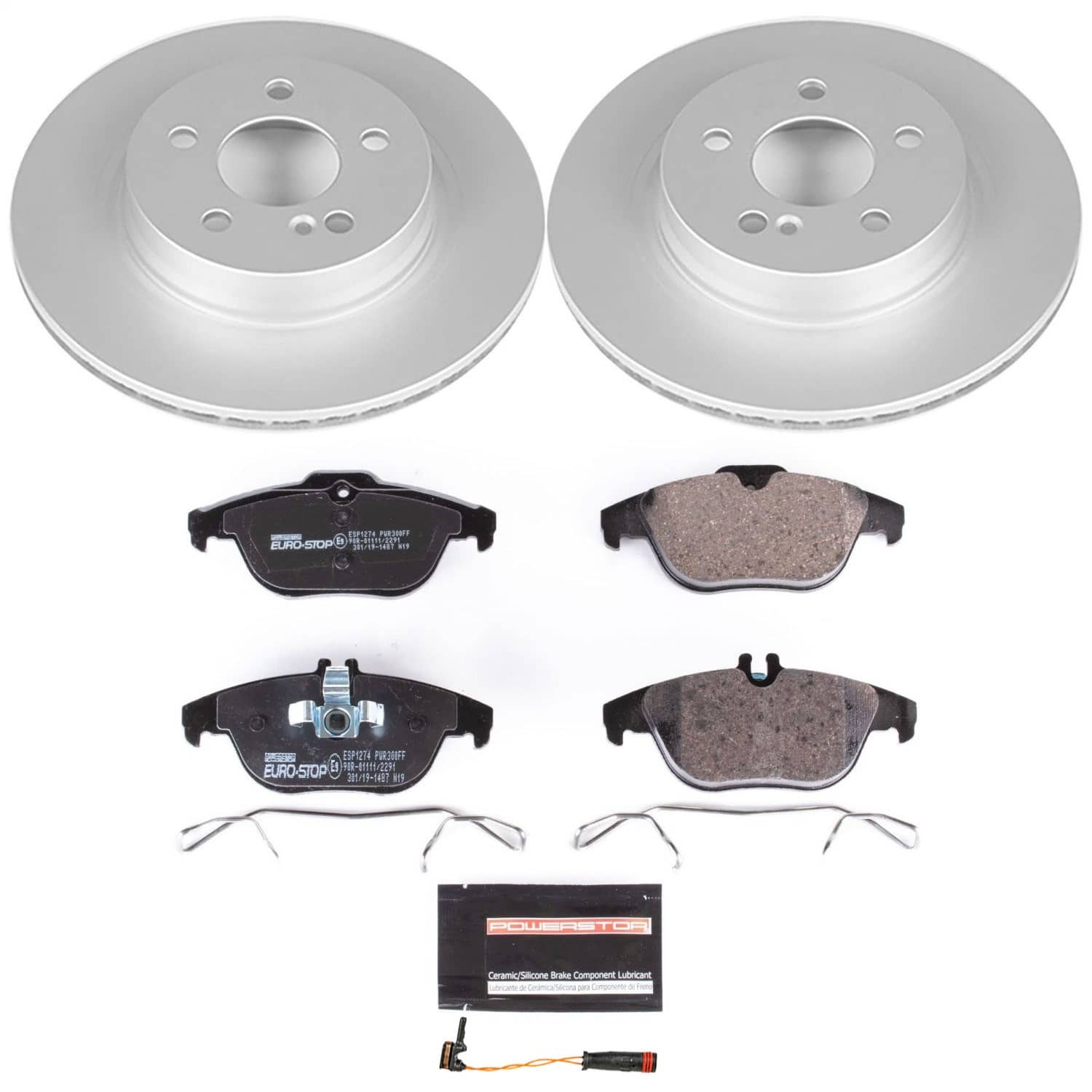 Power Stop - ESK5626 - Rear - Disc Brake Pad and Rotor Kit