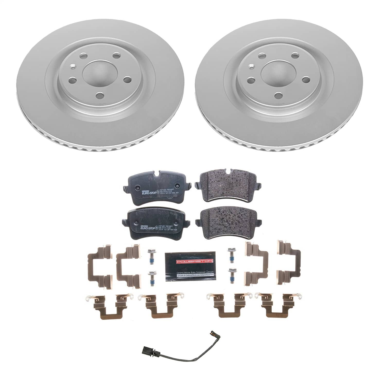 Power Stop - ESK6139 - Rear - Disc Brake Pad and Rotor Kit