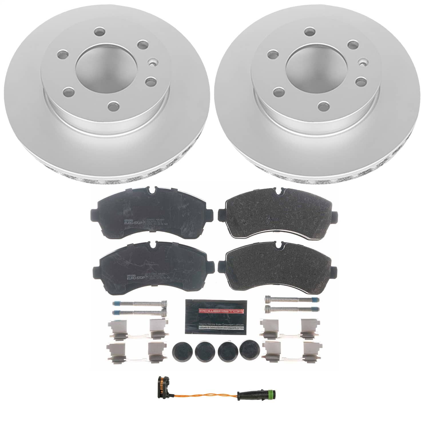 Power Stop - ESK6234 - Front - Disc Brake Pad and Rotor Kit