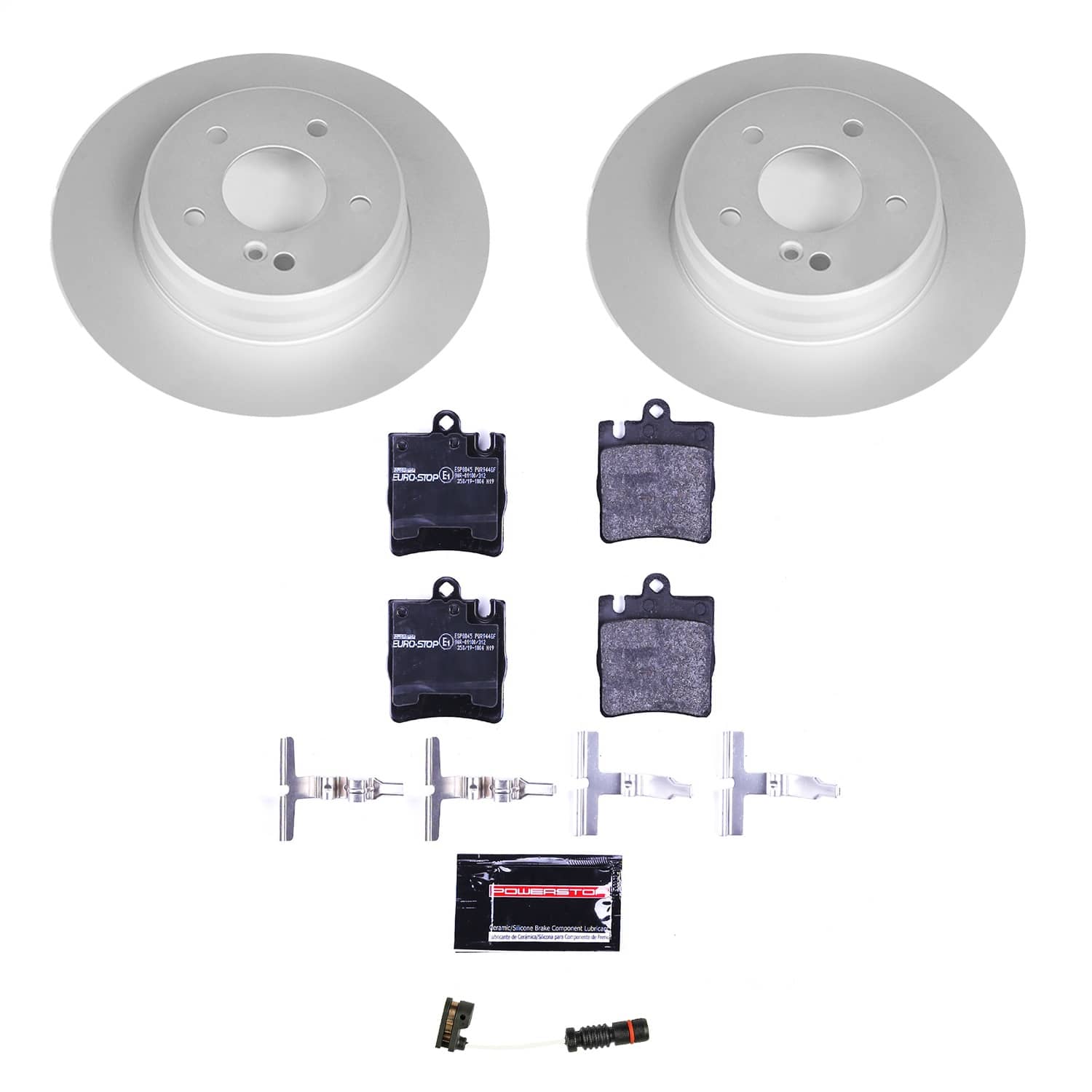 Power Stop - ESK627 - Rear - Disc Brake Pad and Rotor Kit
