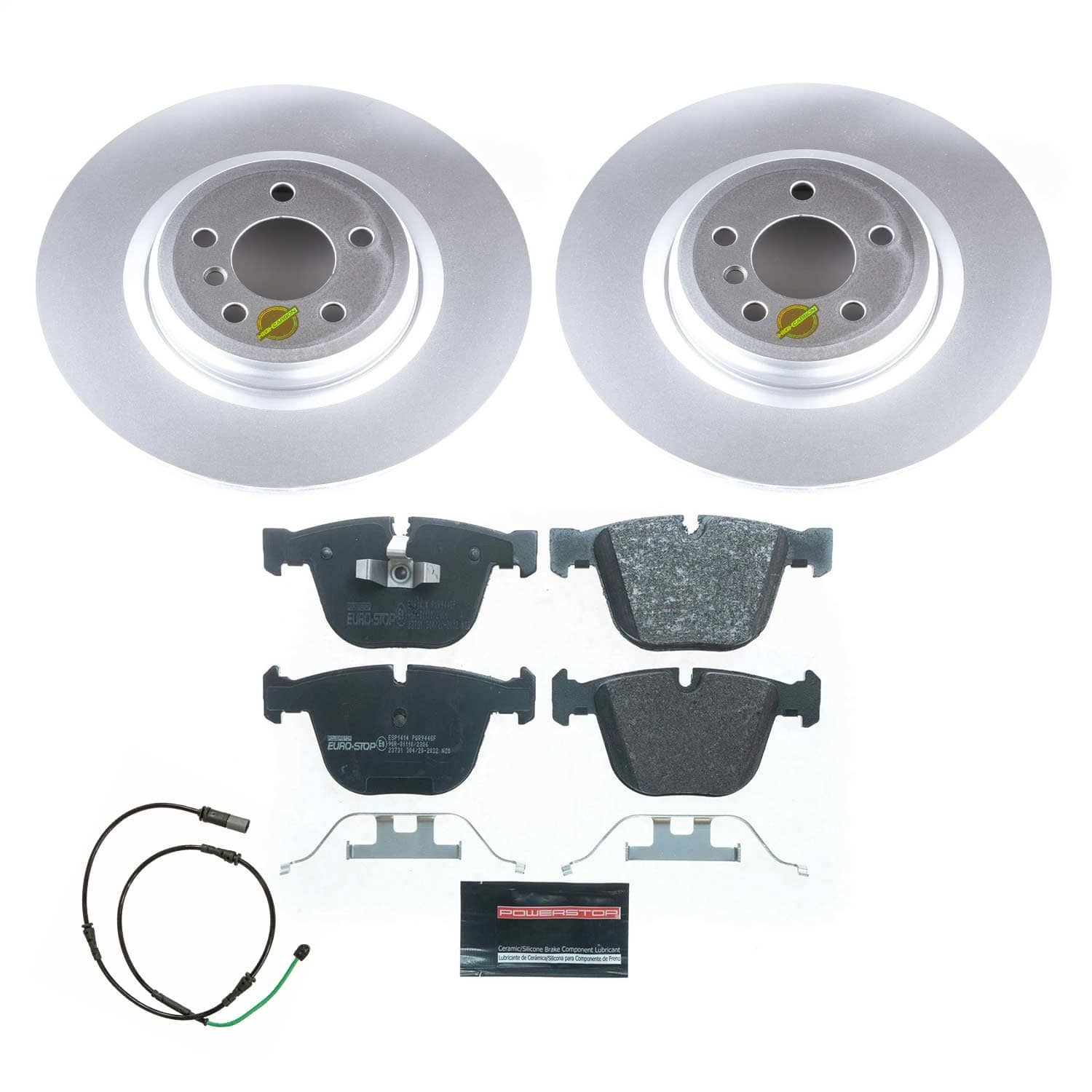 Power Stop - ESK6416 - Rear - Disc Brake Pad and Rotor Kit