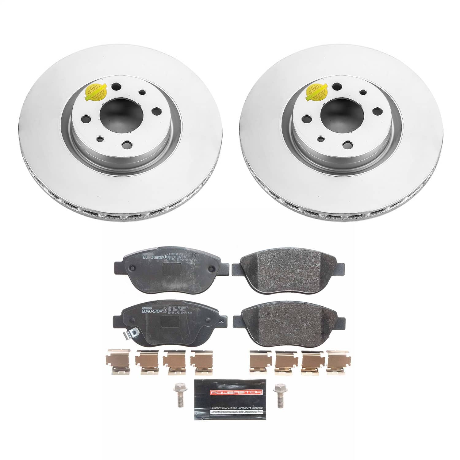 Power Stop - ESK6426 - Front - Disc Brake Pad and Rotor Kit