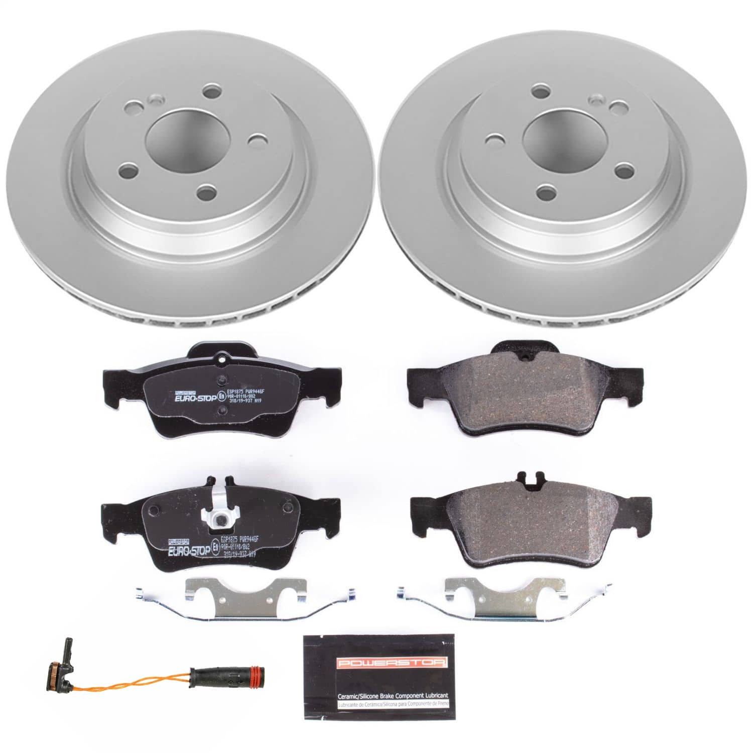 Power Stop - ESK6569 - Rear - Disc Brake Pad and Rotor Kit