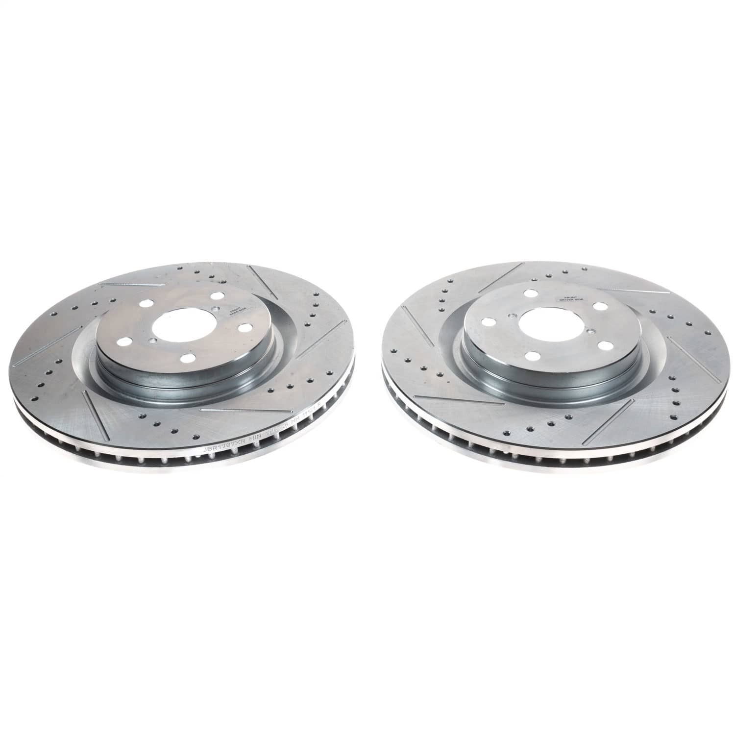Power Stop - JBR1787XPR - Front - Disc Brake Rotor Set