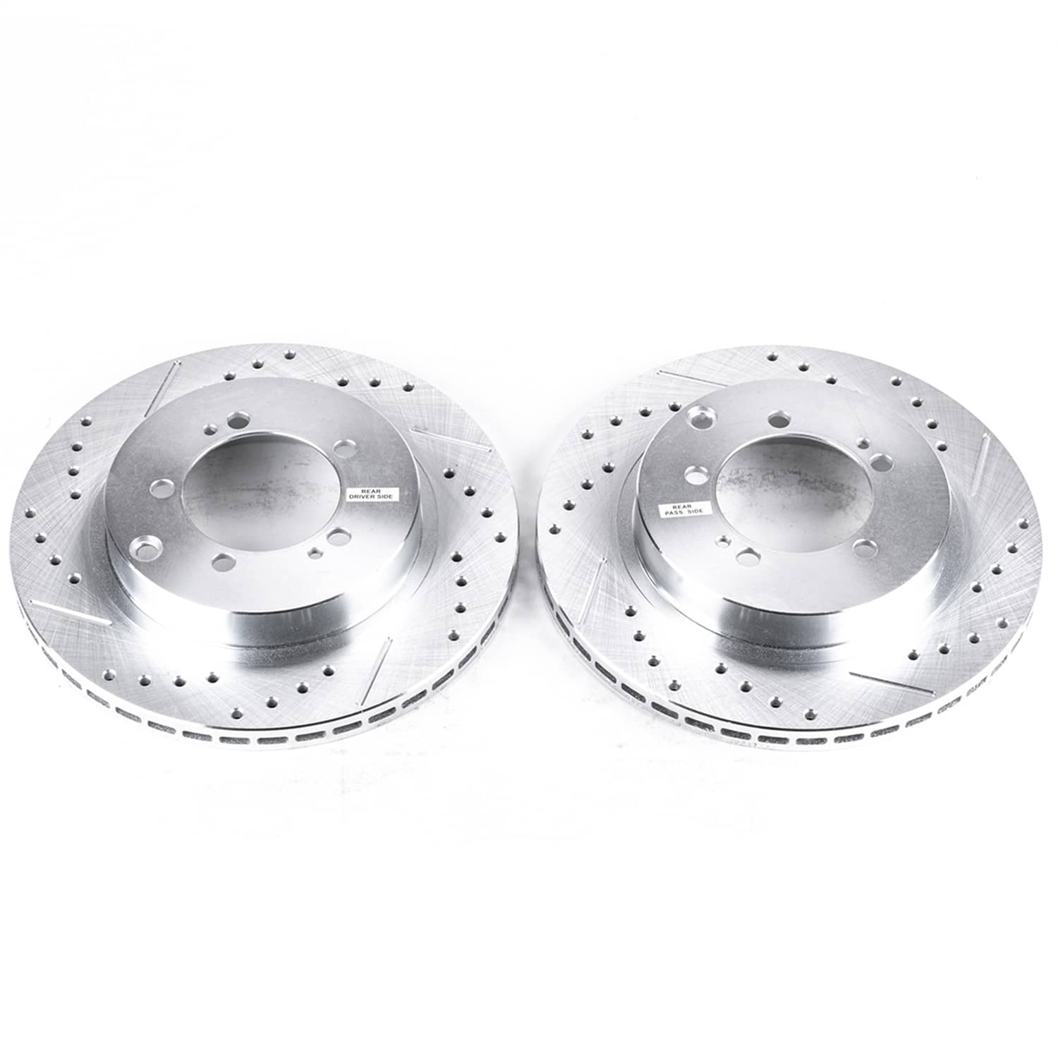 Power Stop - JBR786XPR - Rear - Disc Brake Rotor Set