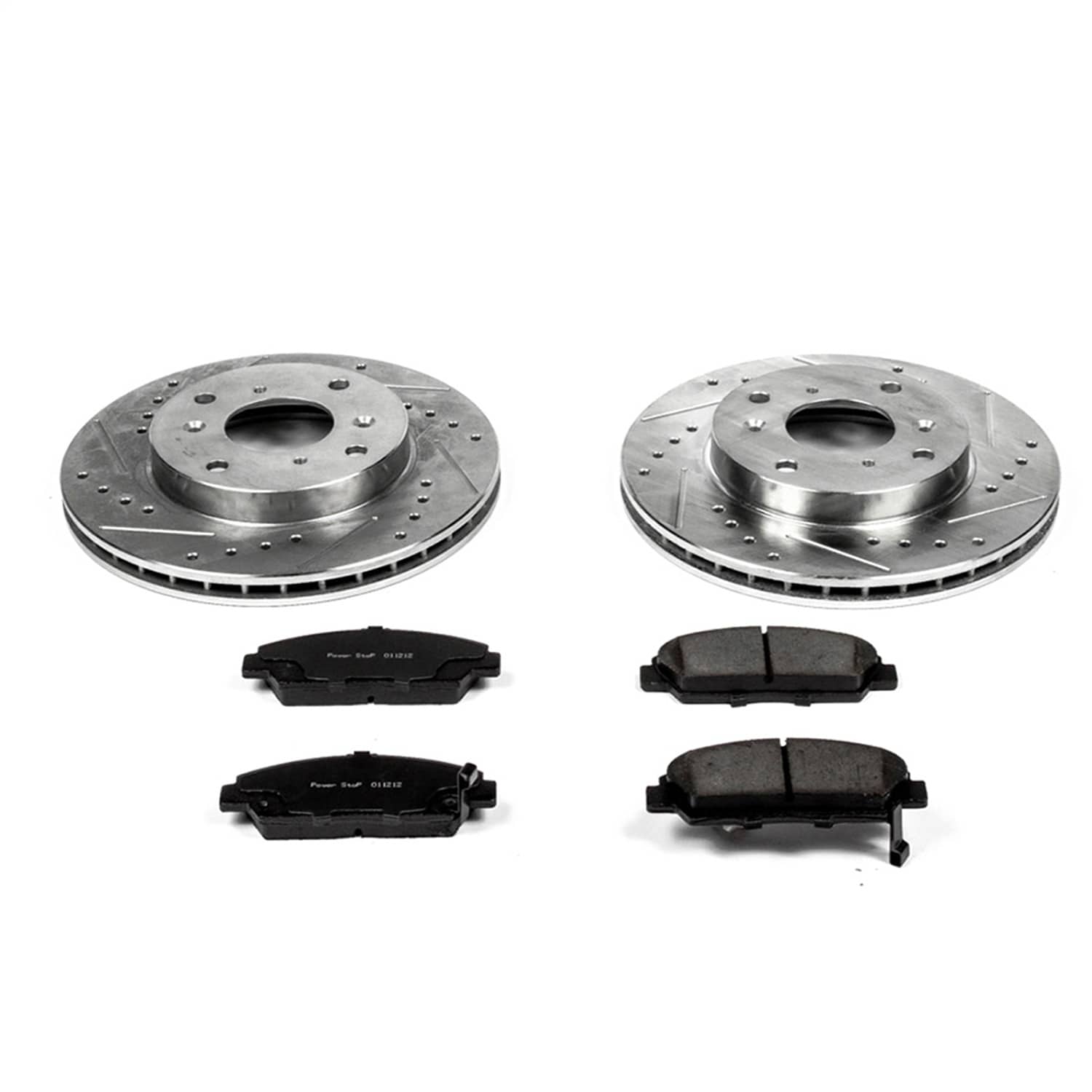 Power Stop - K1033 - Front - Disc Brake Pad and Rotor Kit