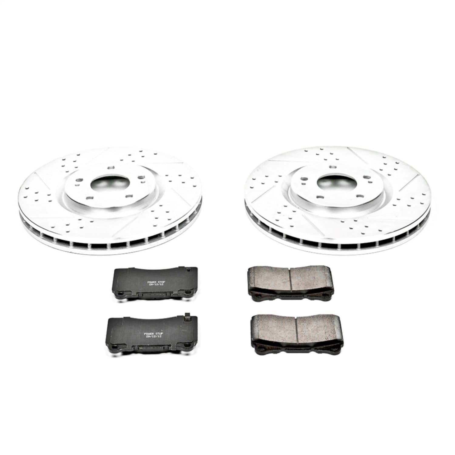 Power Stop - K107 - Front - Disc Brake Pad and Rotor Kit