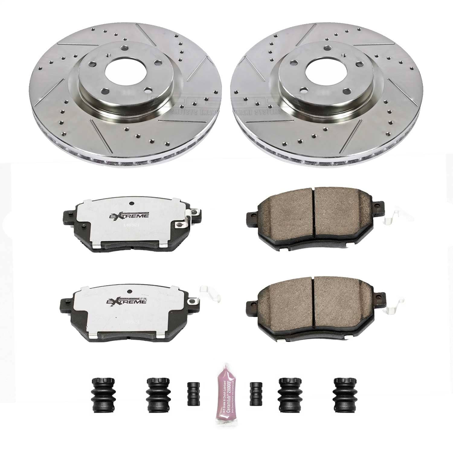 Power Stop - K116-26 - Front - Disc Brake Pad and Rotor Kit