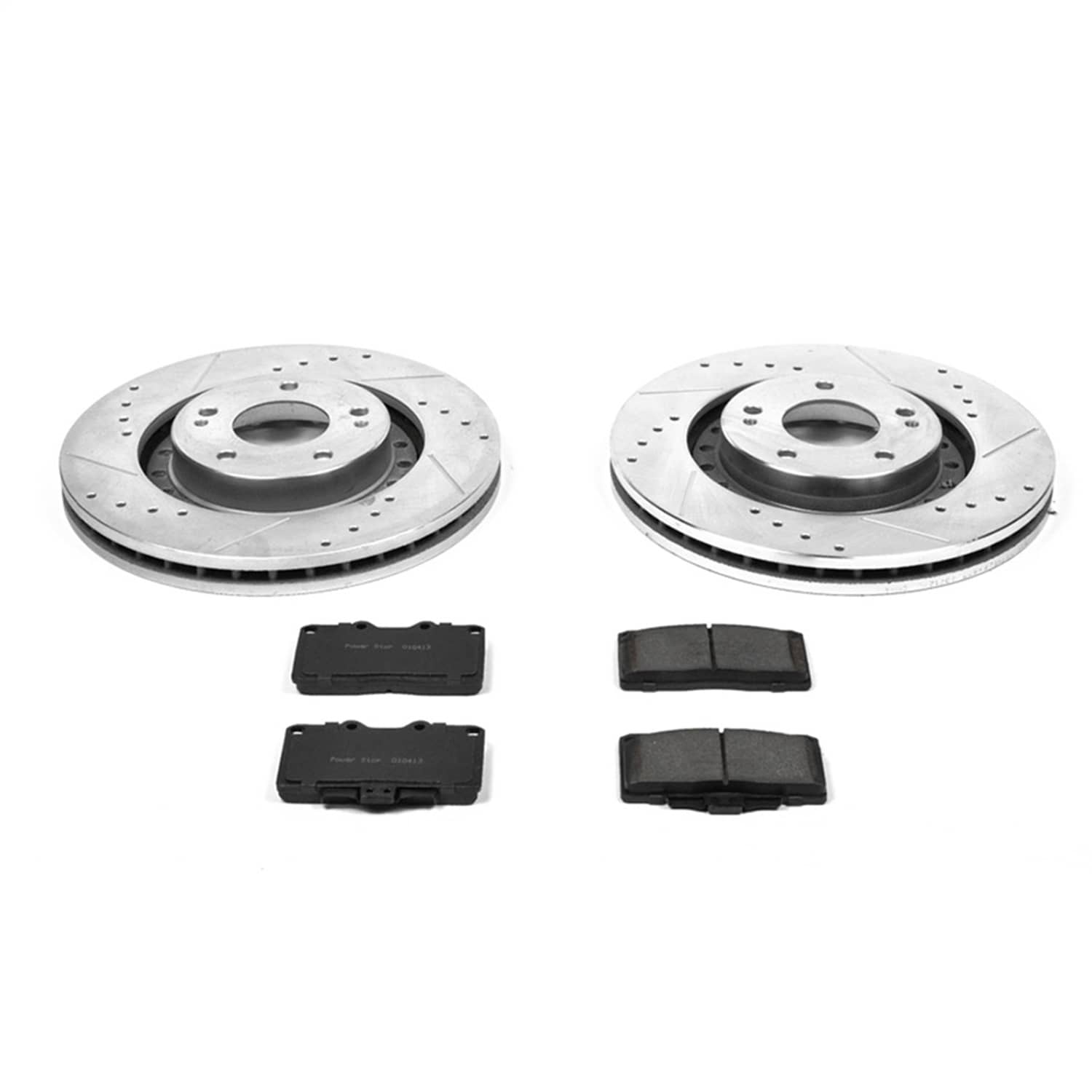 Power Stop - K1222 - Front - Disc Brake Pad and Rotor Kit