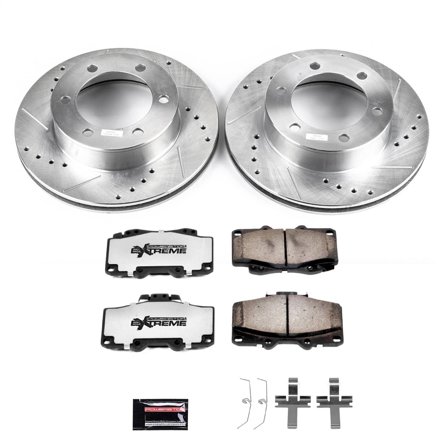 Power Stop - K1233-36 - Front - Disc Brake Pad and Rotor Kit