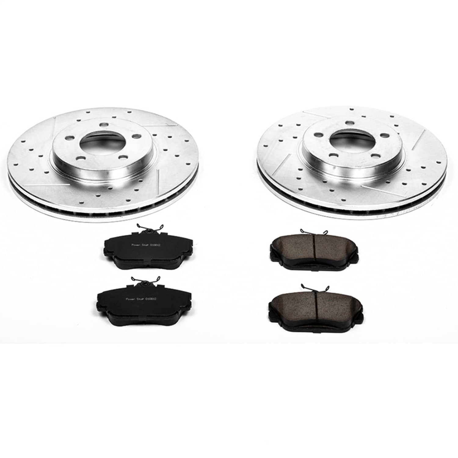 Power Stop - K1318 - Front - Disc Brake Pad and Rotor Kit