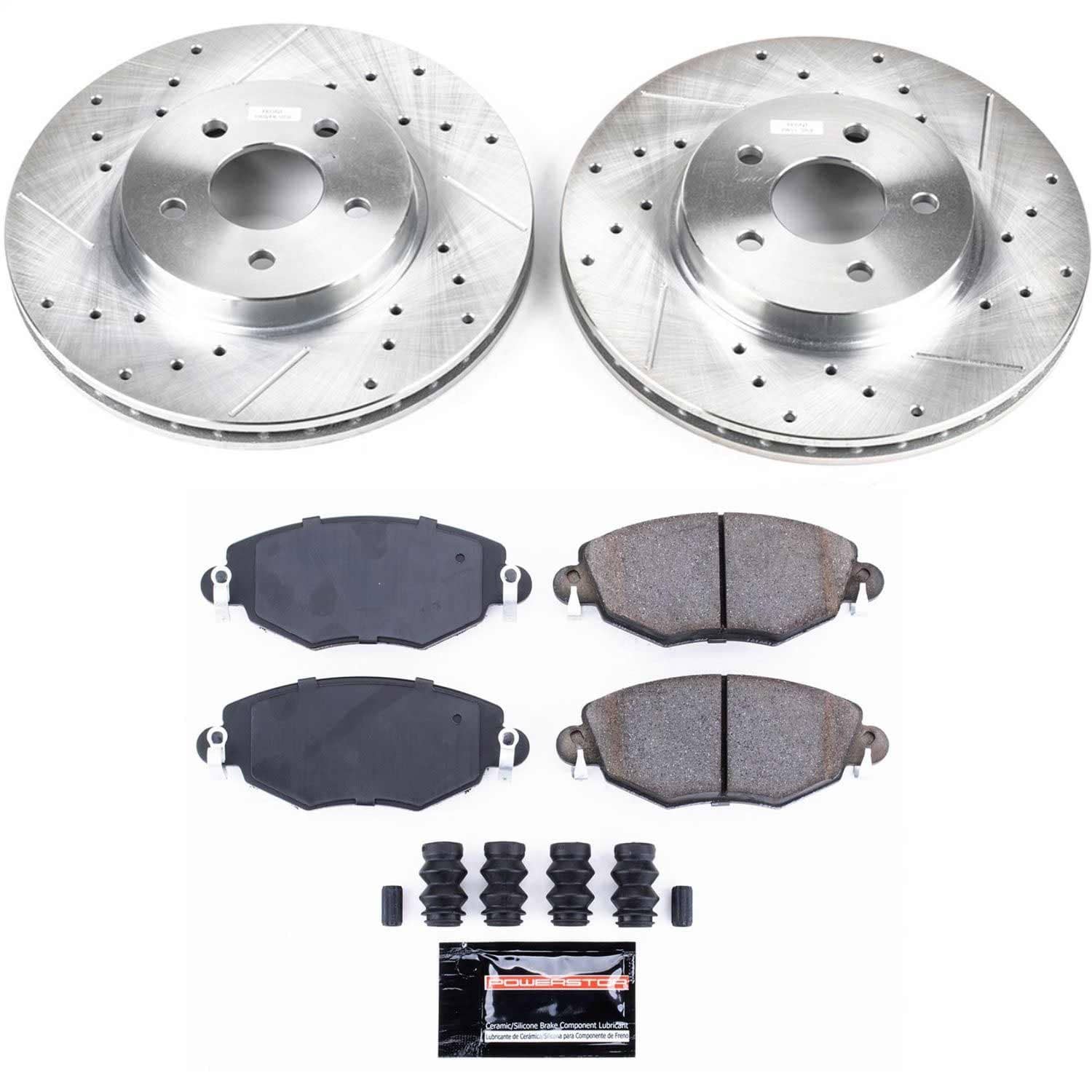 Power Stop - K1373 - Front - Disc Brake Pad and Rotor Kit