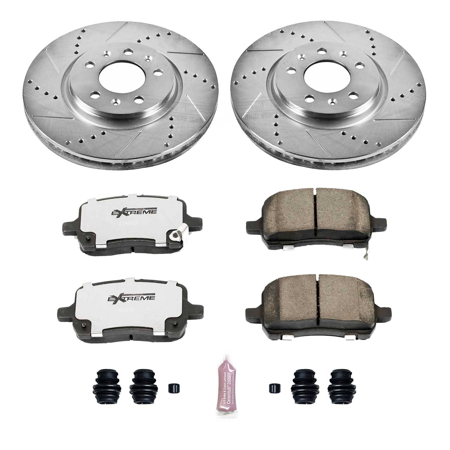 Power Stop - K1433-26 - Front - Disc Brake Pad and Rotor Kit