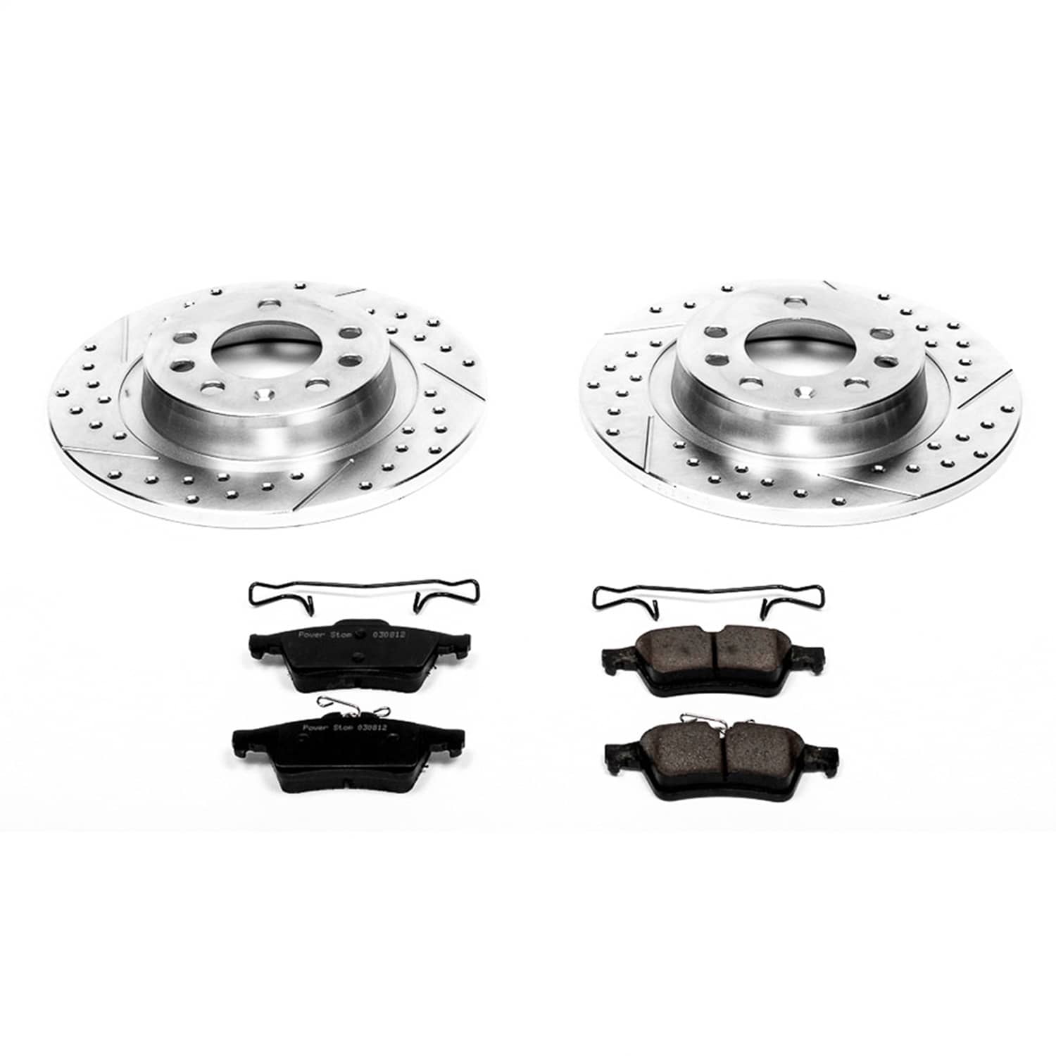 Power Stop - K1436 - Rear - Disc Brake Pad and Rotor Kit