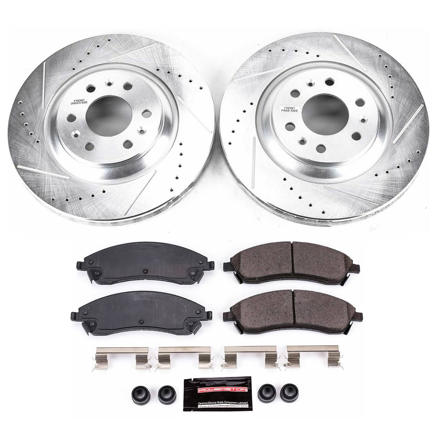 Power Stop - K1449 - Front - Disc Brake Pad and Rotor Kit