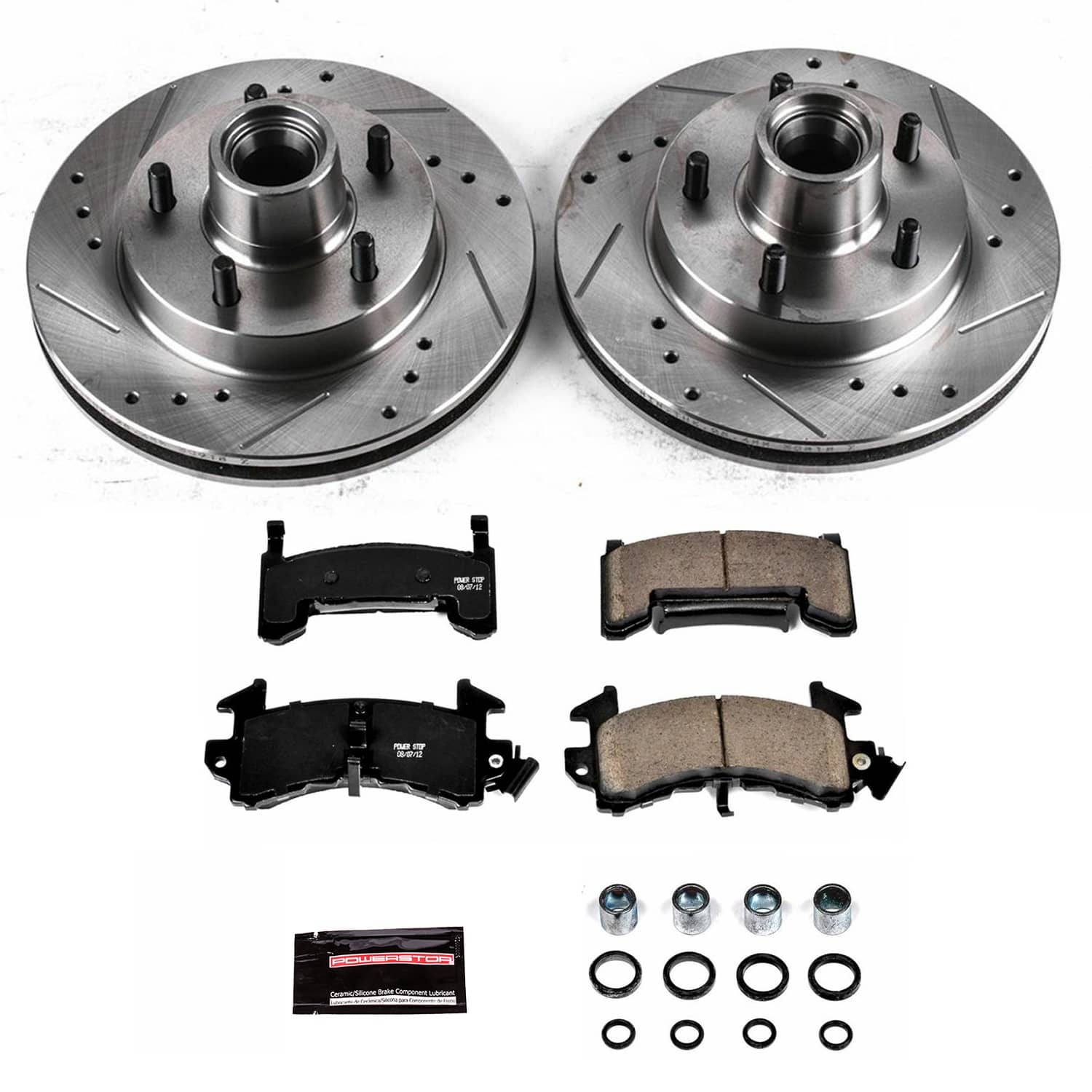 Power Stop - K1482 - Front - Disc Brake Pad and Rotor Kit